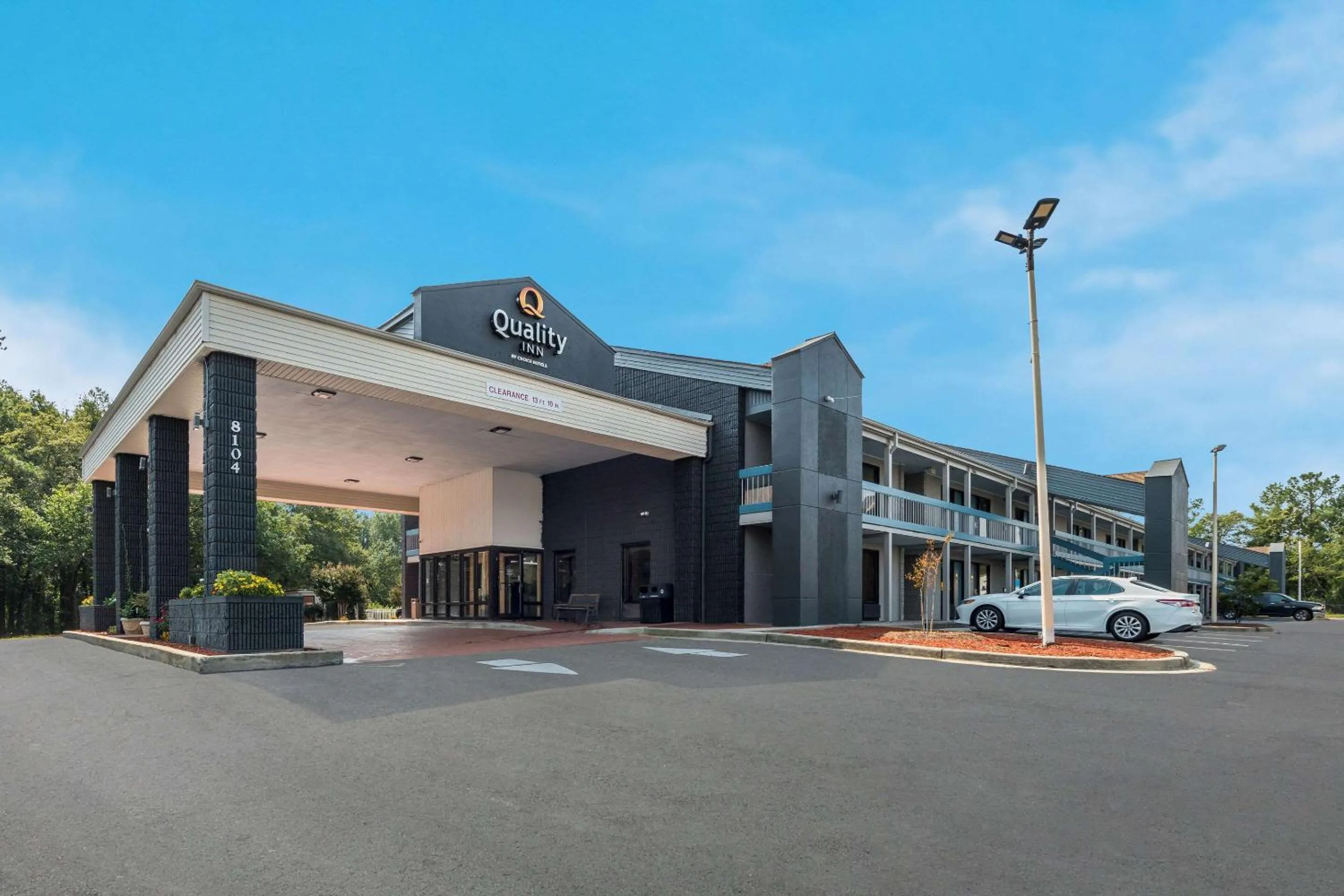 Property building in Quality Inn Fort Jackson