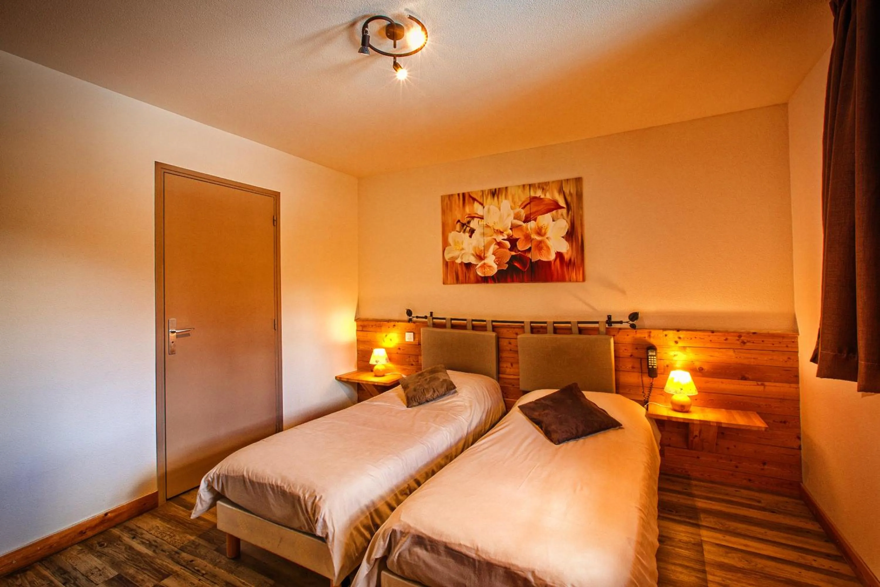 Bed in Hôtel & Spa La Ferme de l'Izoard