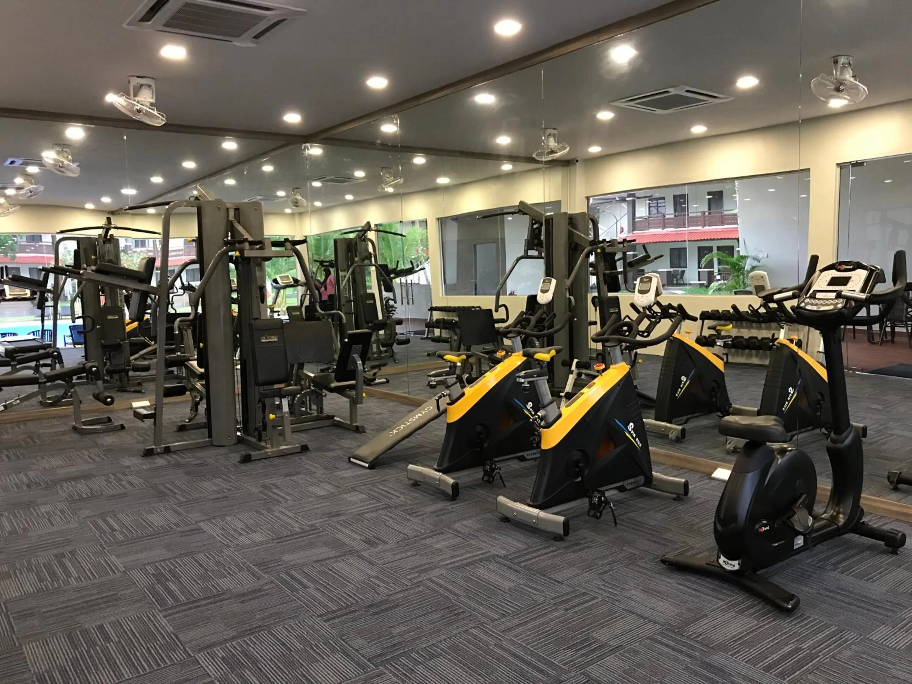 Fitness centre/facilities in Lotus Seaview Beach Resort, Pengerang