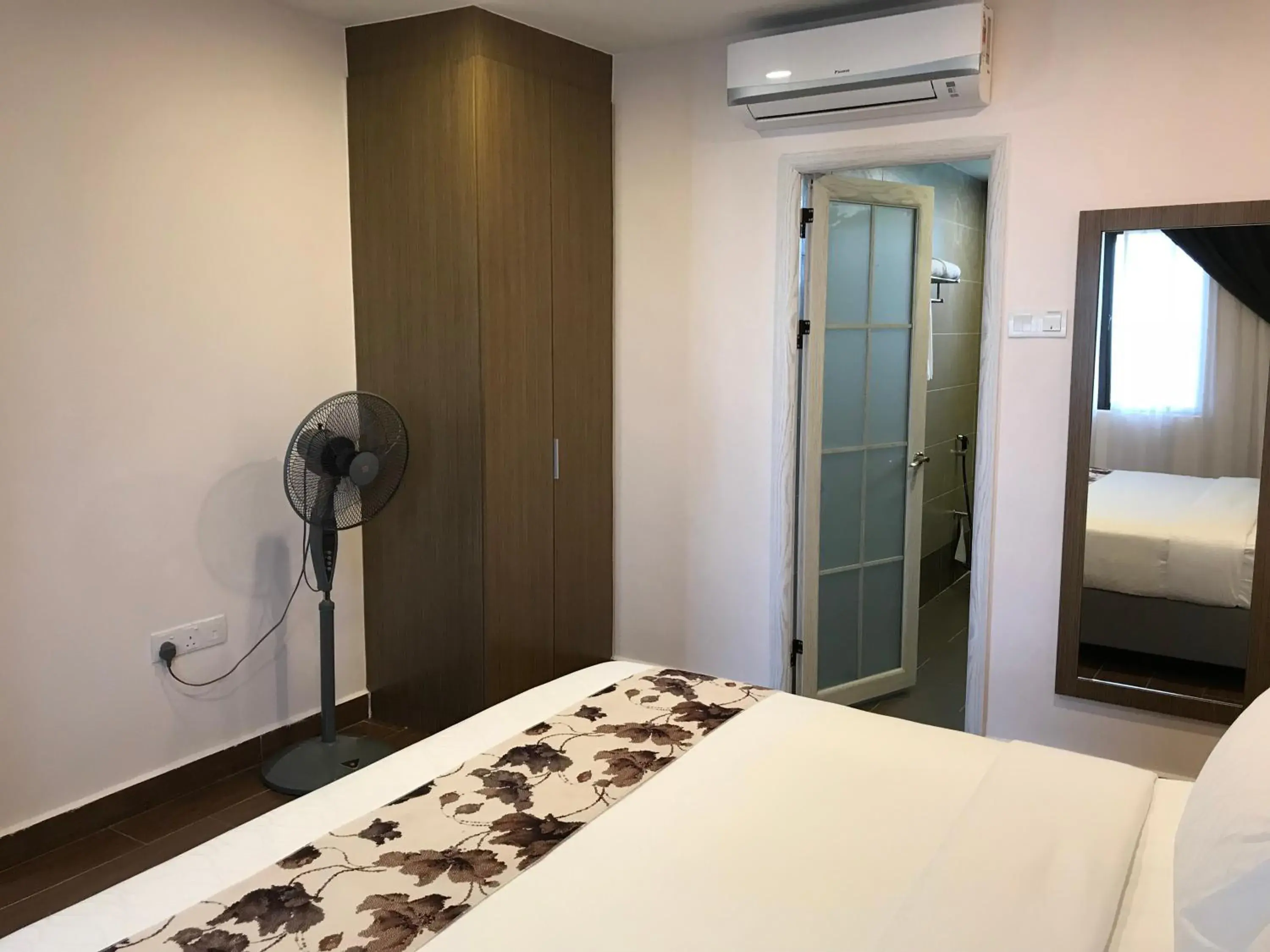 Bed in Lotus Seaview Beach Resort, Pengerang Bed in Lotus Seaview Beach Resort, Pengerang