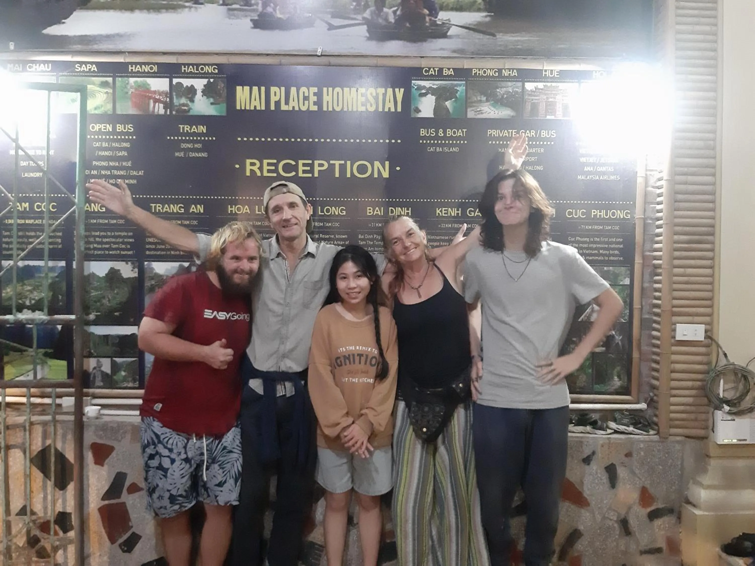 People in Mai Place Homestay