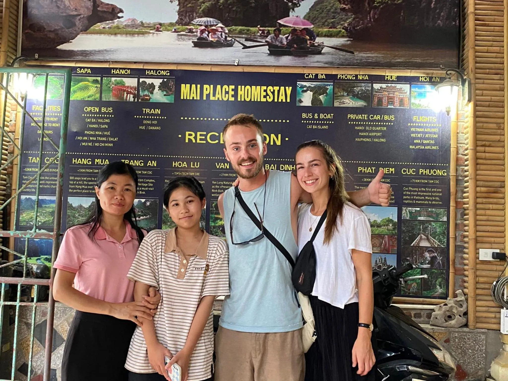 People in Mai Place Homestay