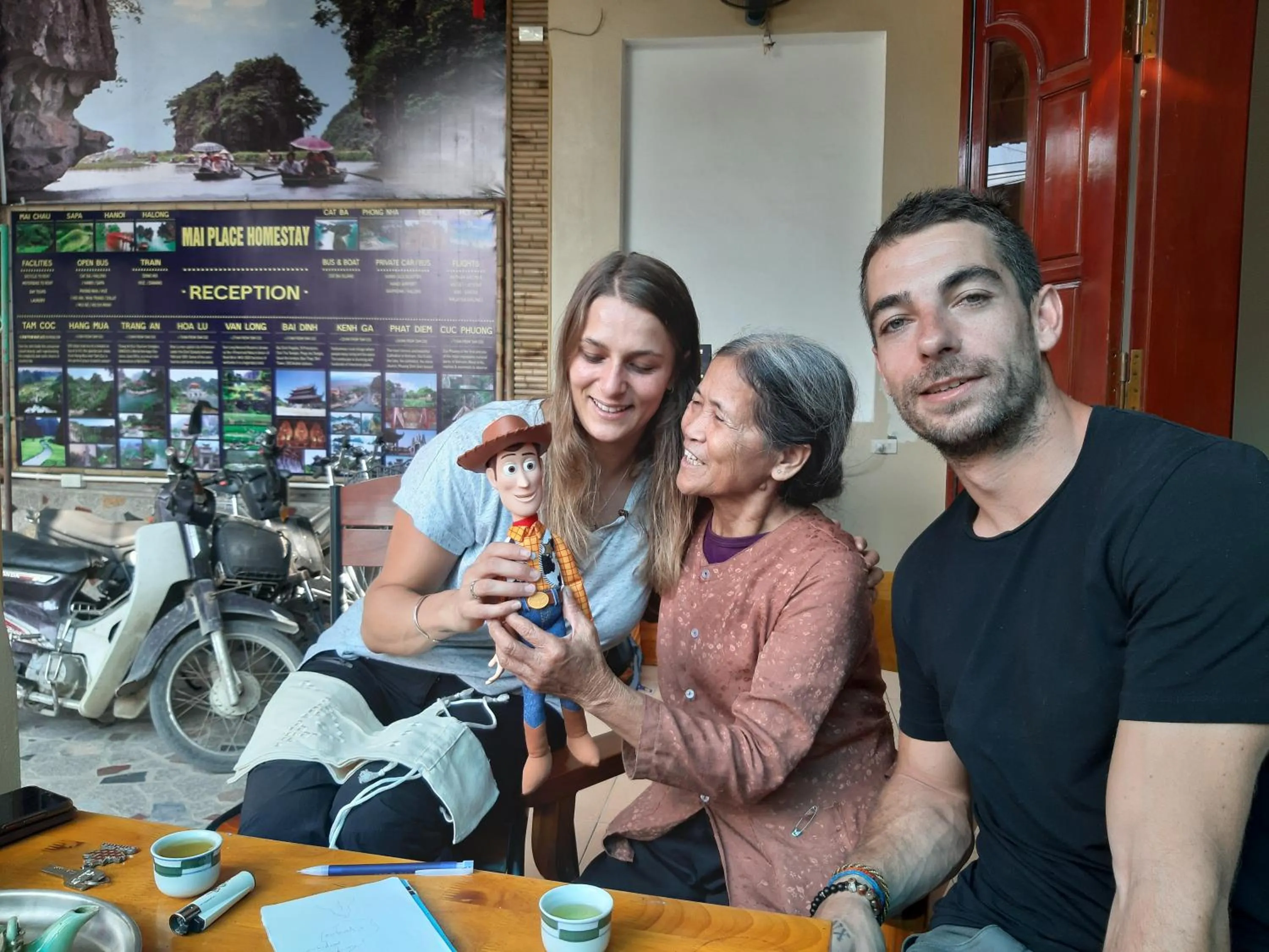 group of guests in Mai Place Homestay