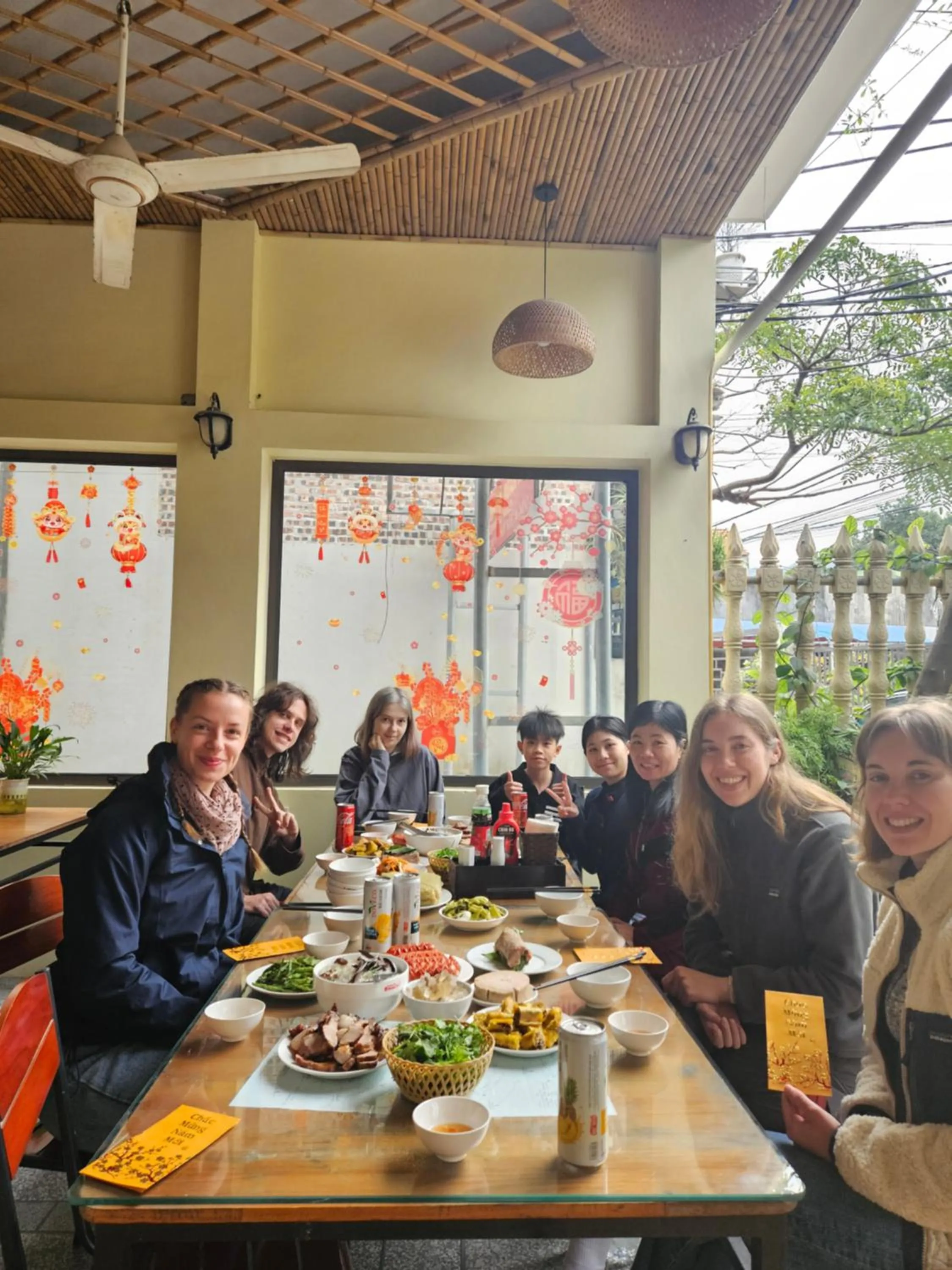 group of guests in Mai Place Homestay
