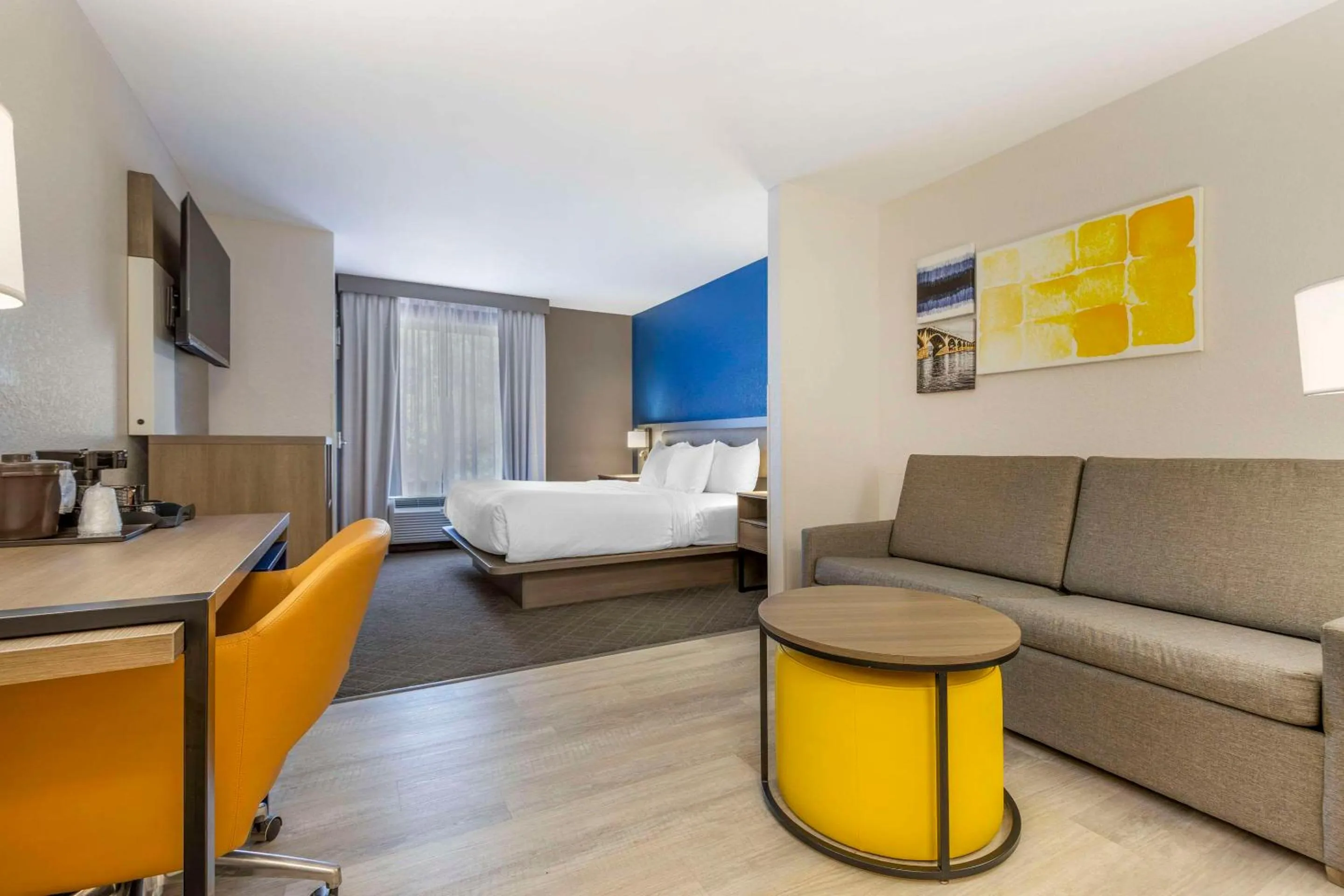 Bedroom, Bed in Comfort Suites Columbia Northeast - Fort Jackson