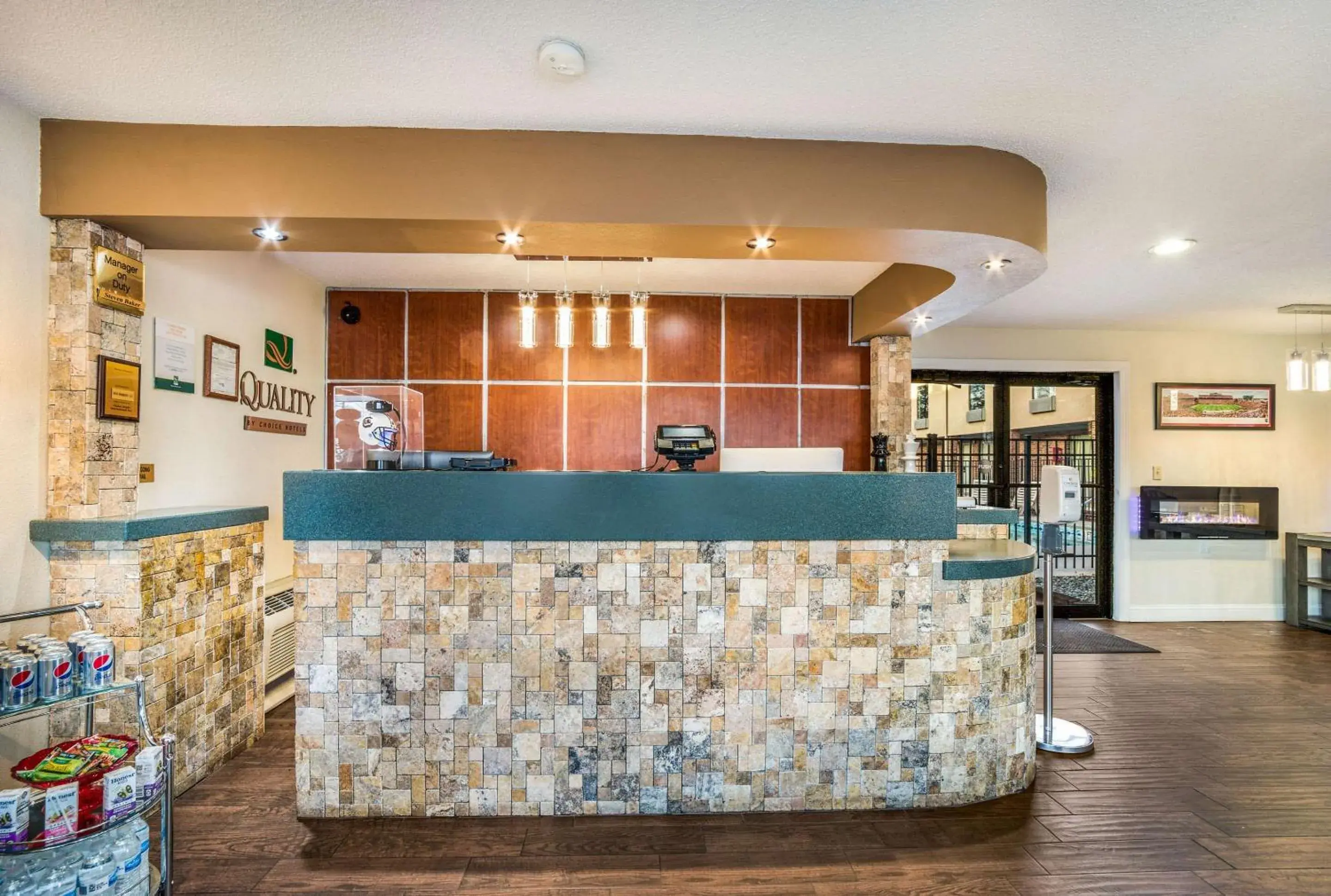 Lobby or reception in Quality Inn Columbia Airport Lobby or reception in Quality Inn Columbia Airport