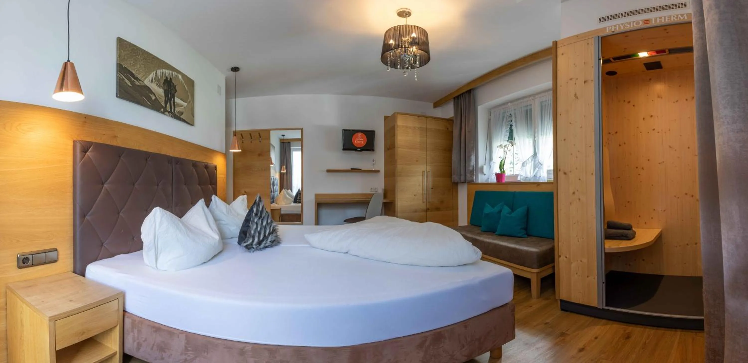 Spa and wellness centre/facilities, Bed in Apart Matthias