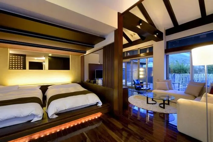 Bed in Okuyado Buaiso