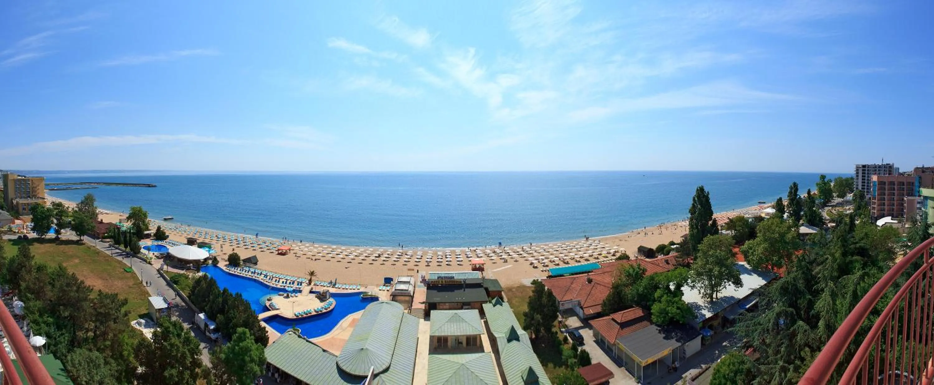 Bird's eye view in Luna Beach Hotel - All Inclusive
