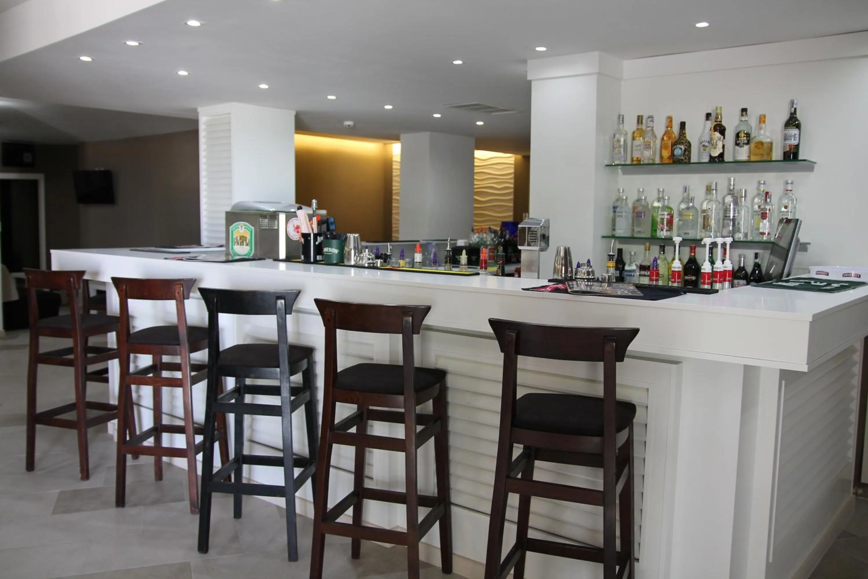 Lounge or bar in Luna Beach Hotel - All Inclusive