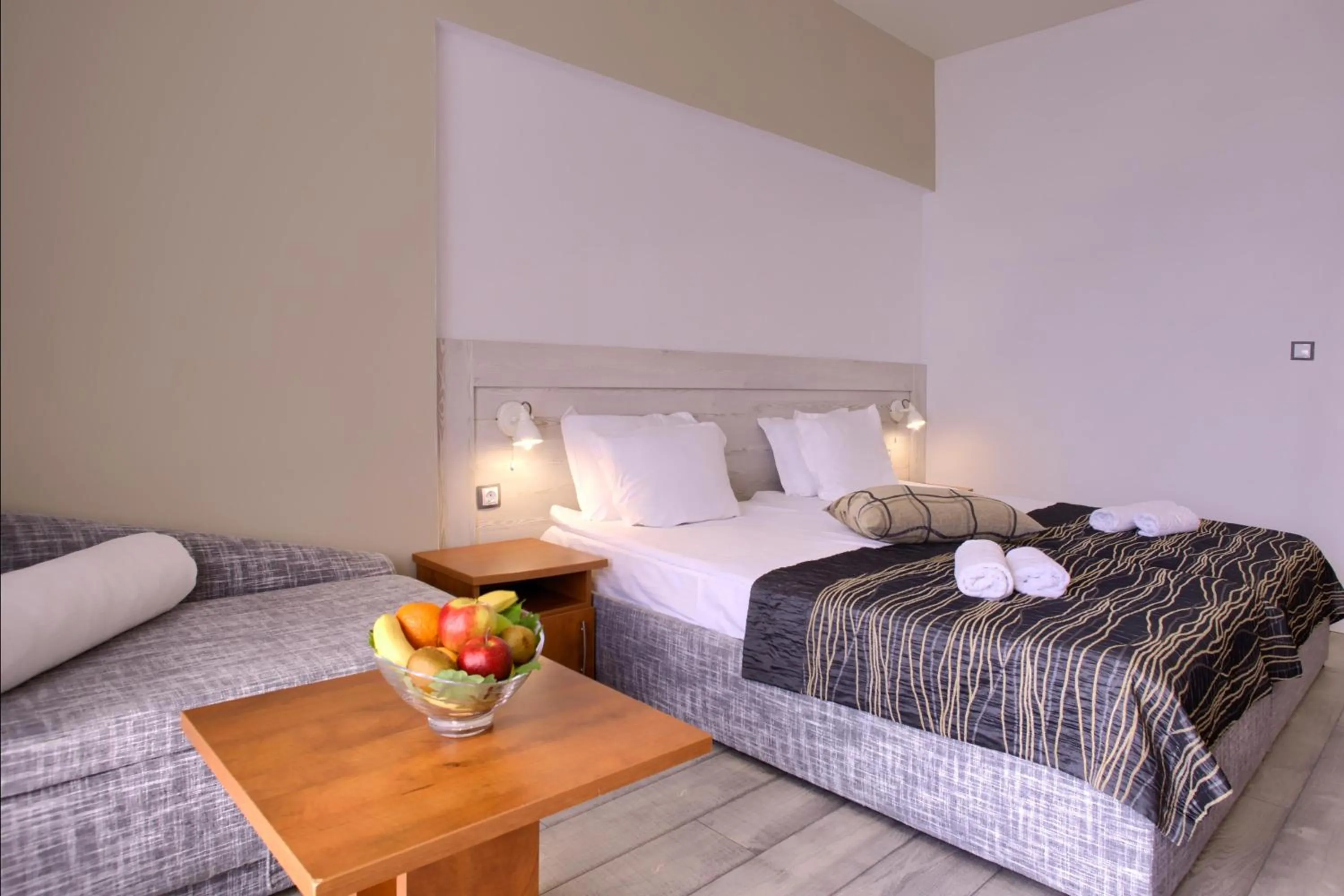 Bed in Luna Beach Hotel - All Inclusive