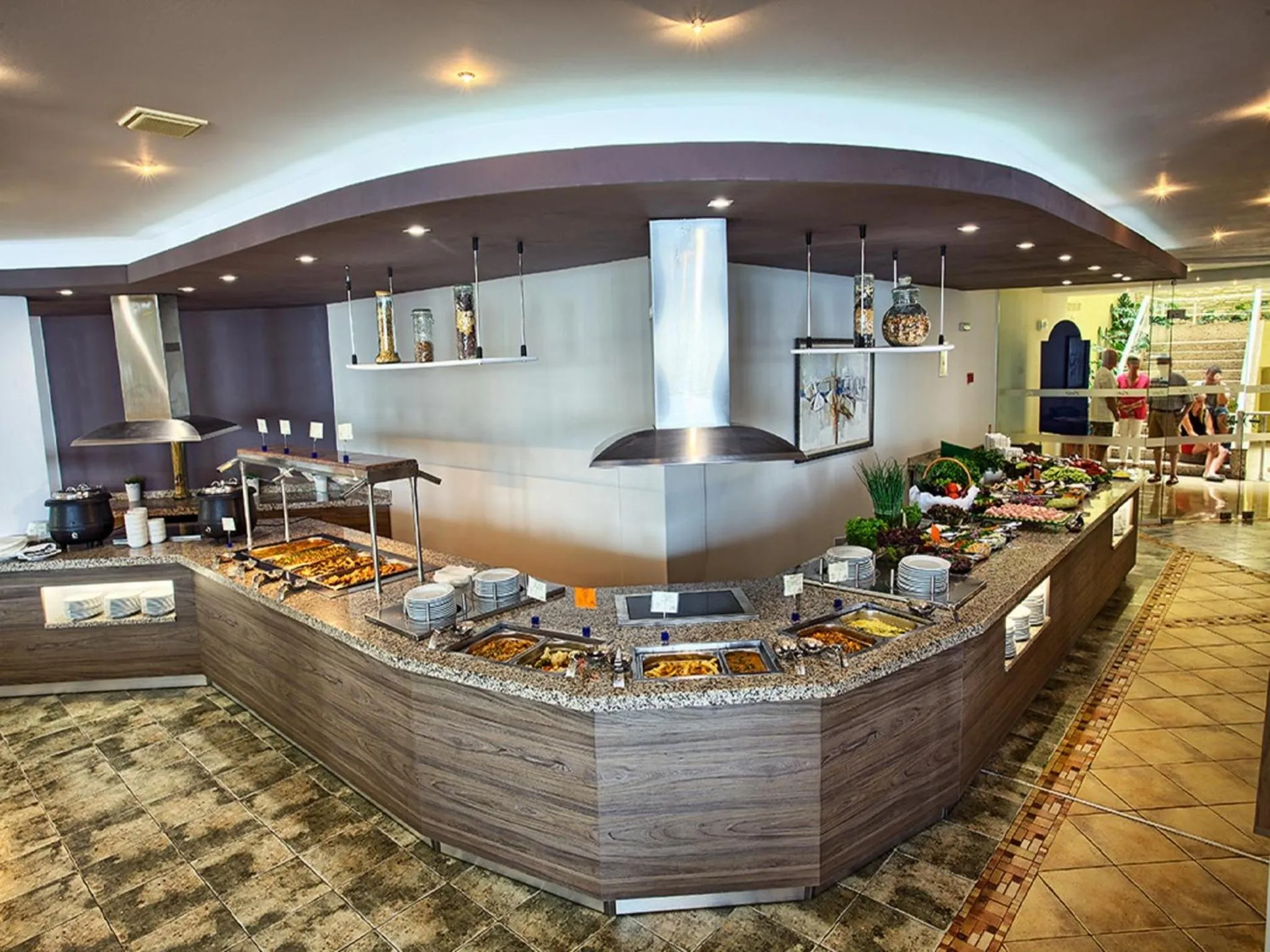 Food in Luna Beach Hotel - All Inclusive