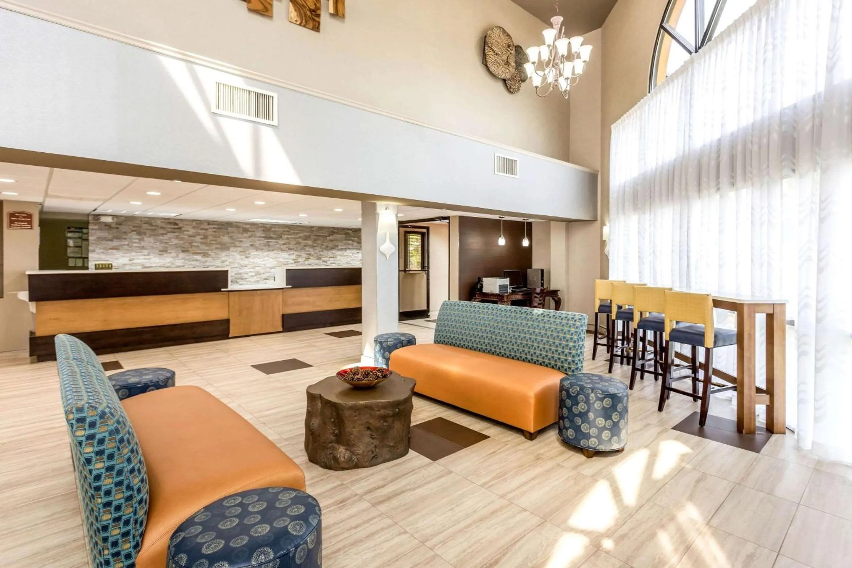 Lobby or reception in Quality Inn Fort Mill near Carowinds Blvd