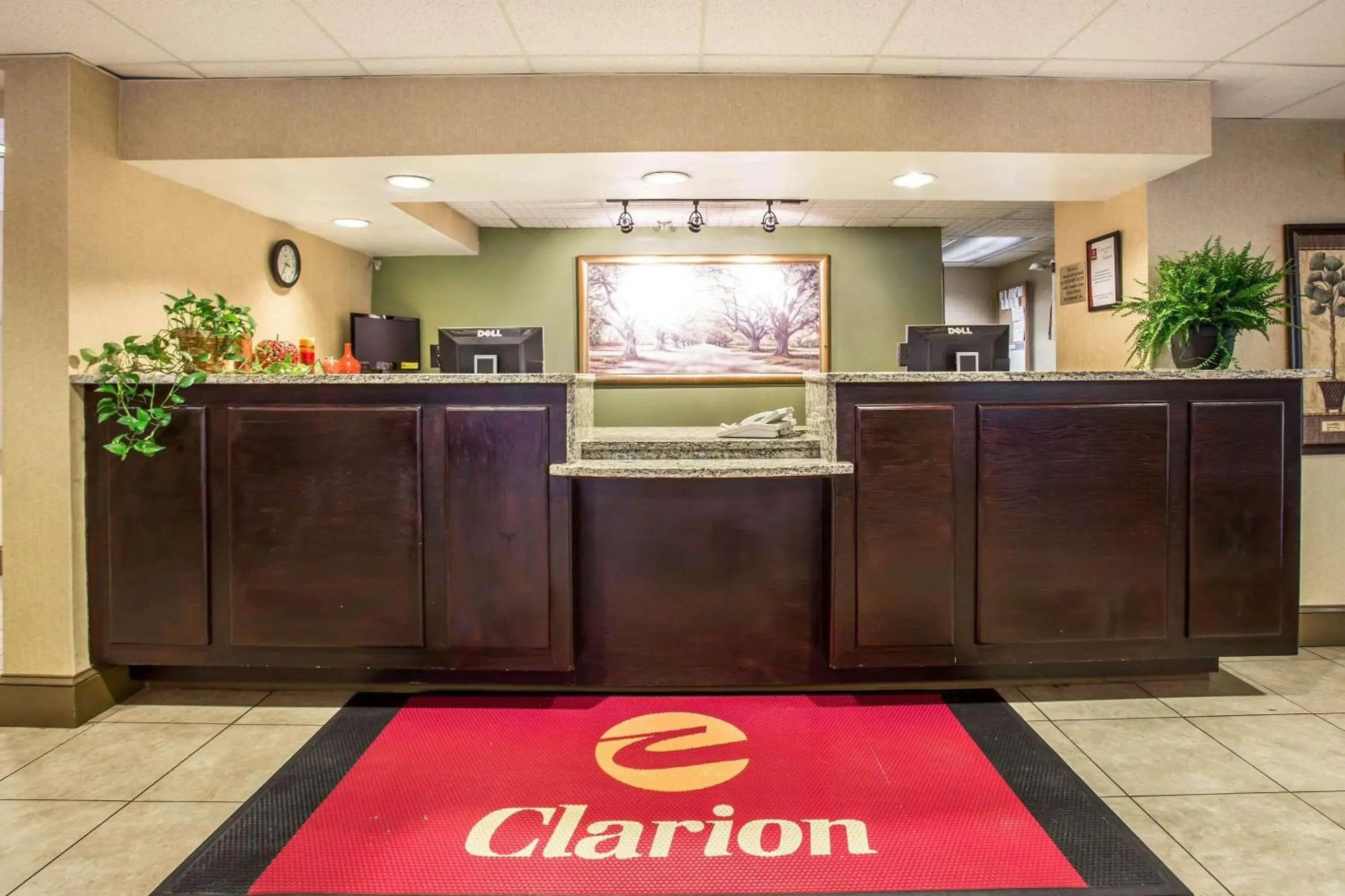 Lobby or reception in Clarion Inn & Suites Aiken South Lobby or reception in Clarion Inn & Suites Aiken South