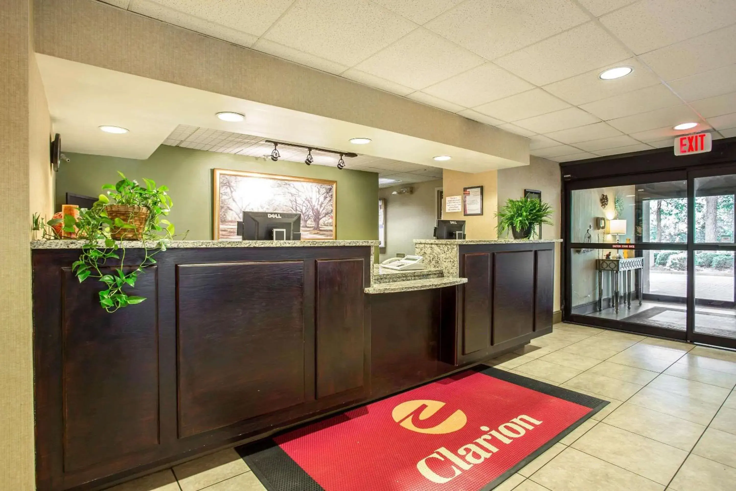 Lobby or reception in Clarion Inn & Suites Aiken South Lobby or reception in Clarion Inn & Suites Aiken South
