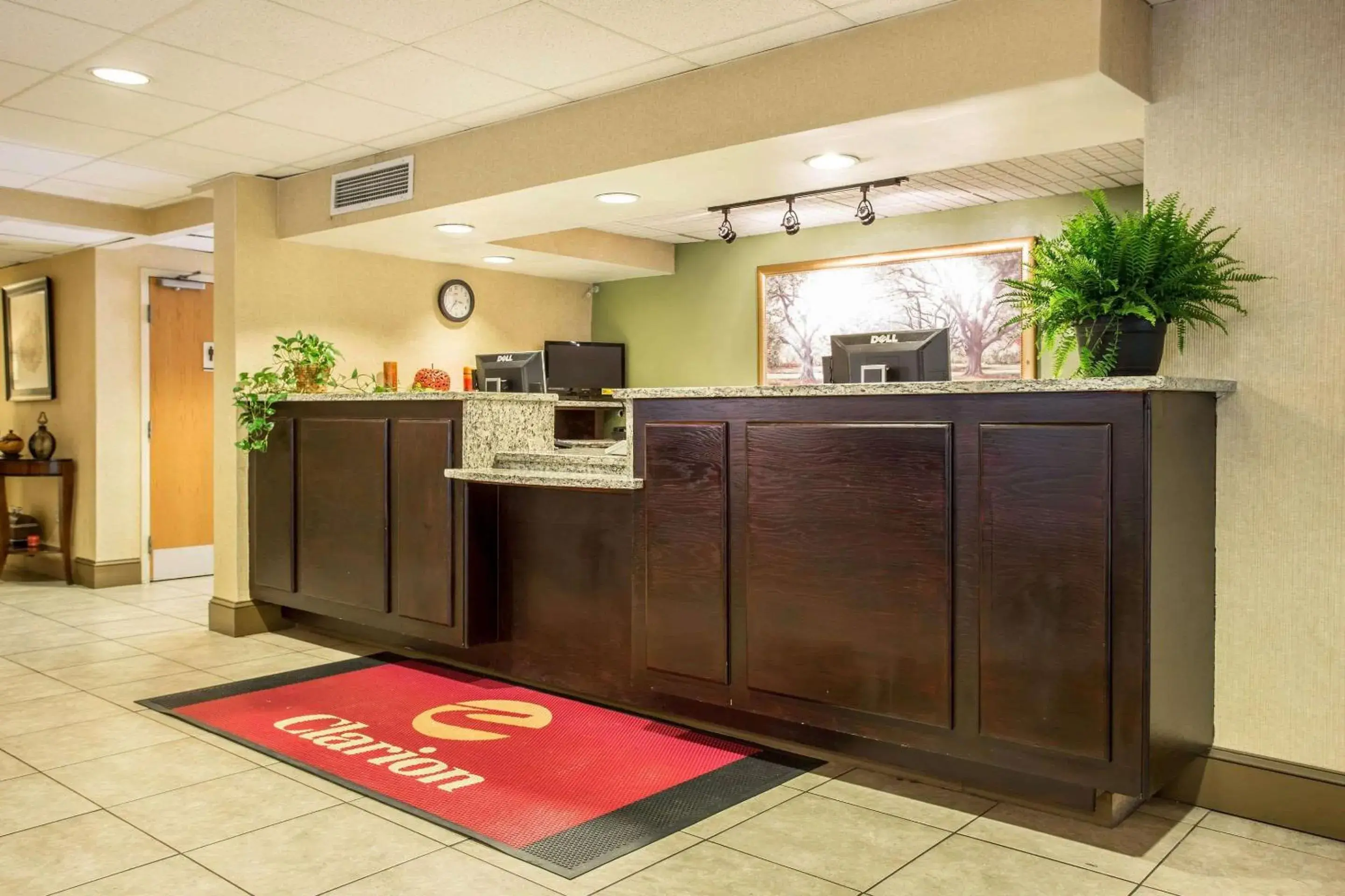 Lobby or reception in Clarion Inn & Suites Aiken South Lobby or reception in Clarion Inn & Suites Aiken South