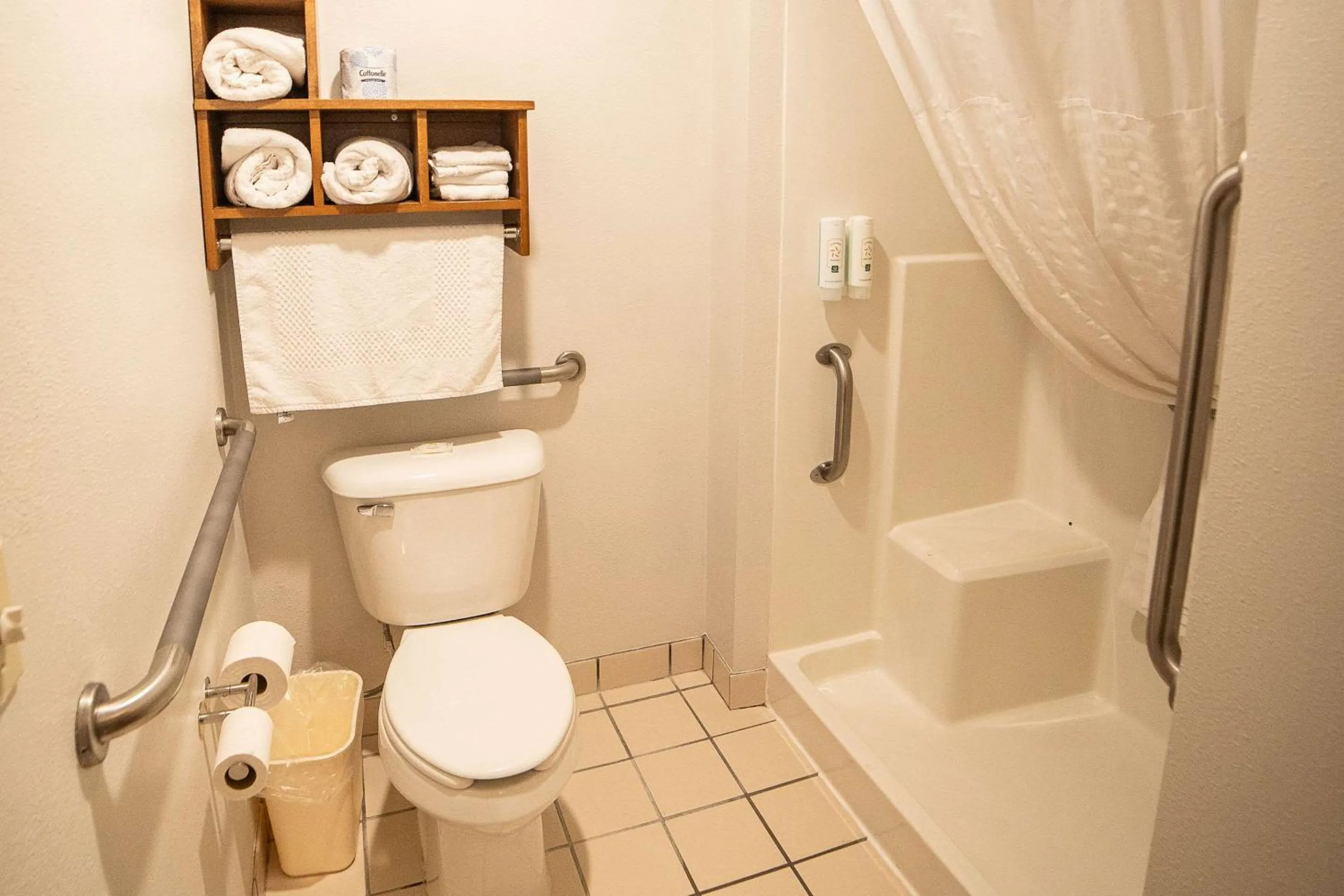 Bedroom in Quality Inn & Suites Watertown near Prairie Lakes Ice Arena