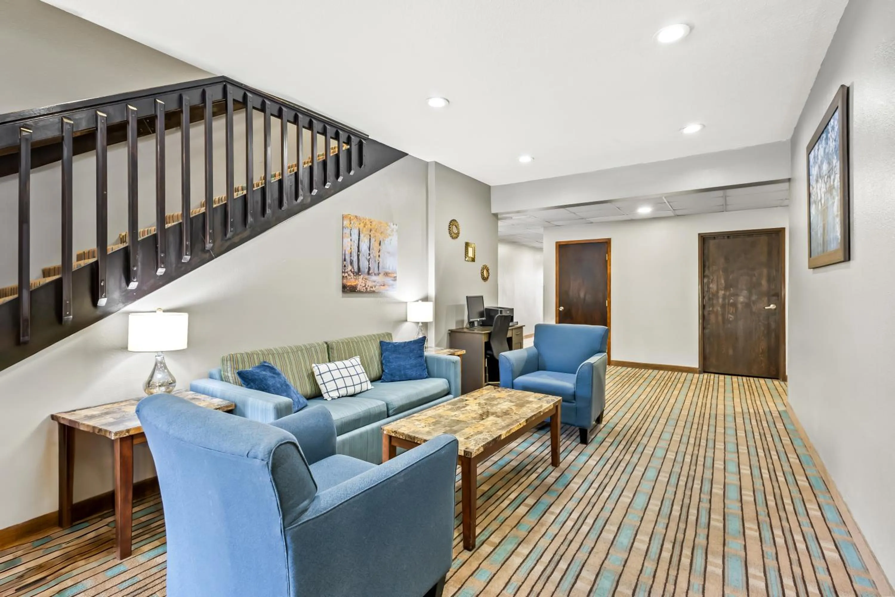 Lobby or reception in Quality Inn Brookings-University