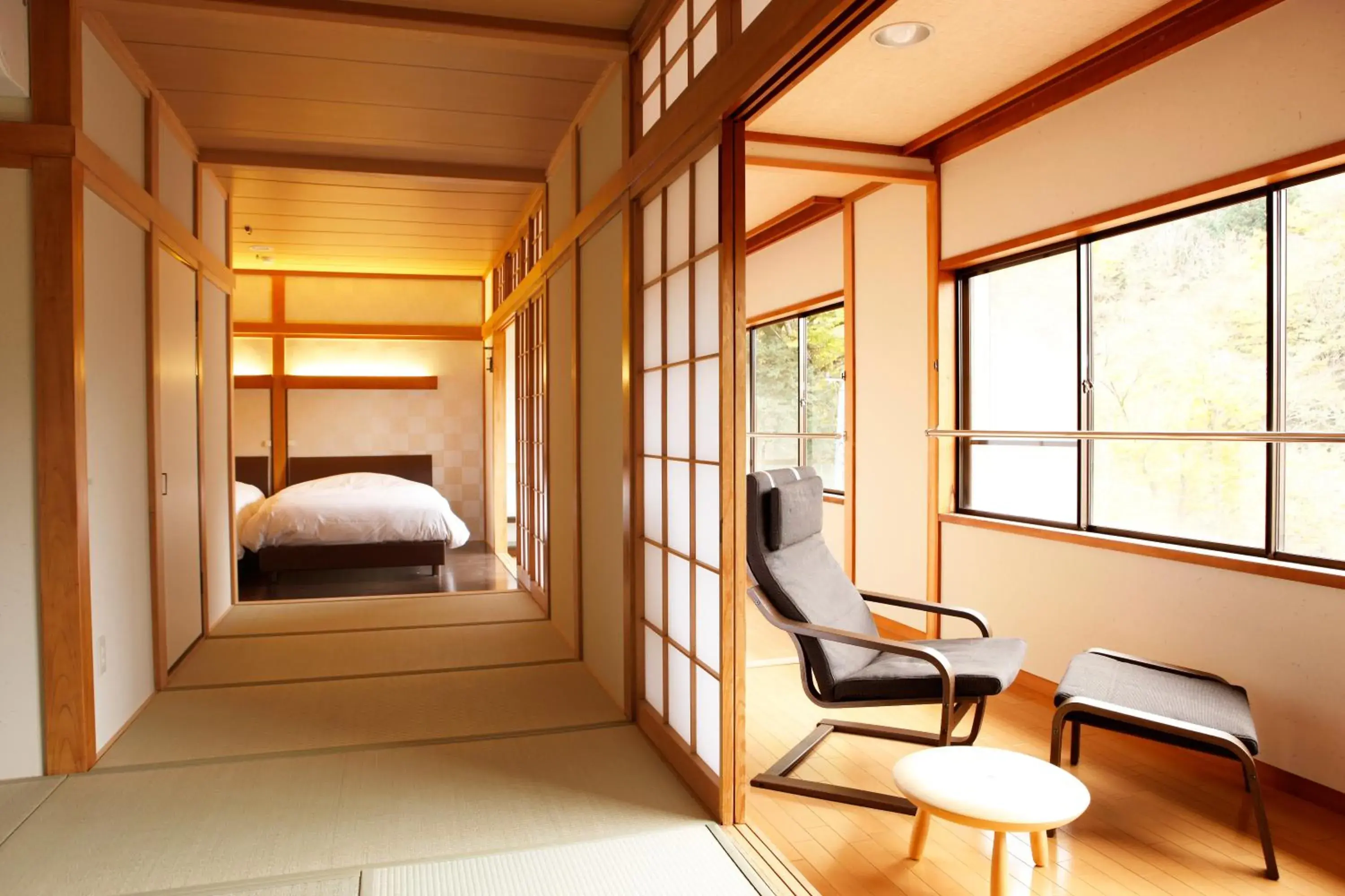 Photo of the whole room, Bed in Hakone Fura Photo of the whole room, Bed in Hakone Fura