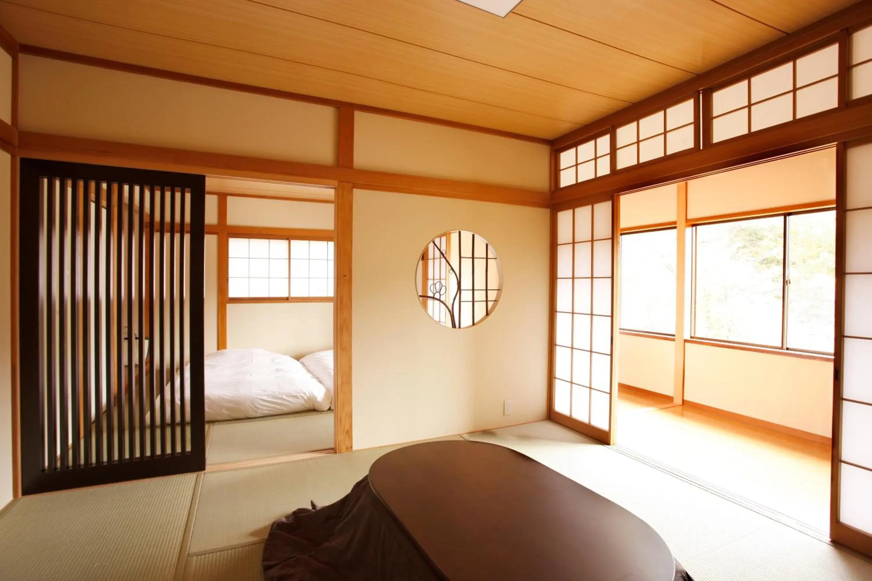 Photo of the whole room, Bed in Hakone Fura Photo of the whole room, Bed in Hakone Fura
