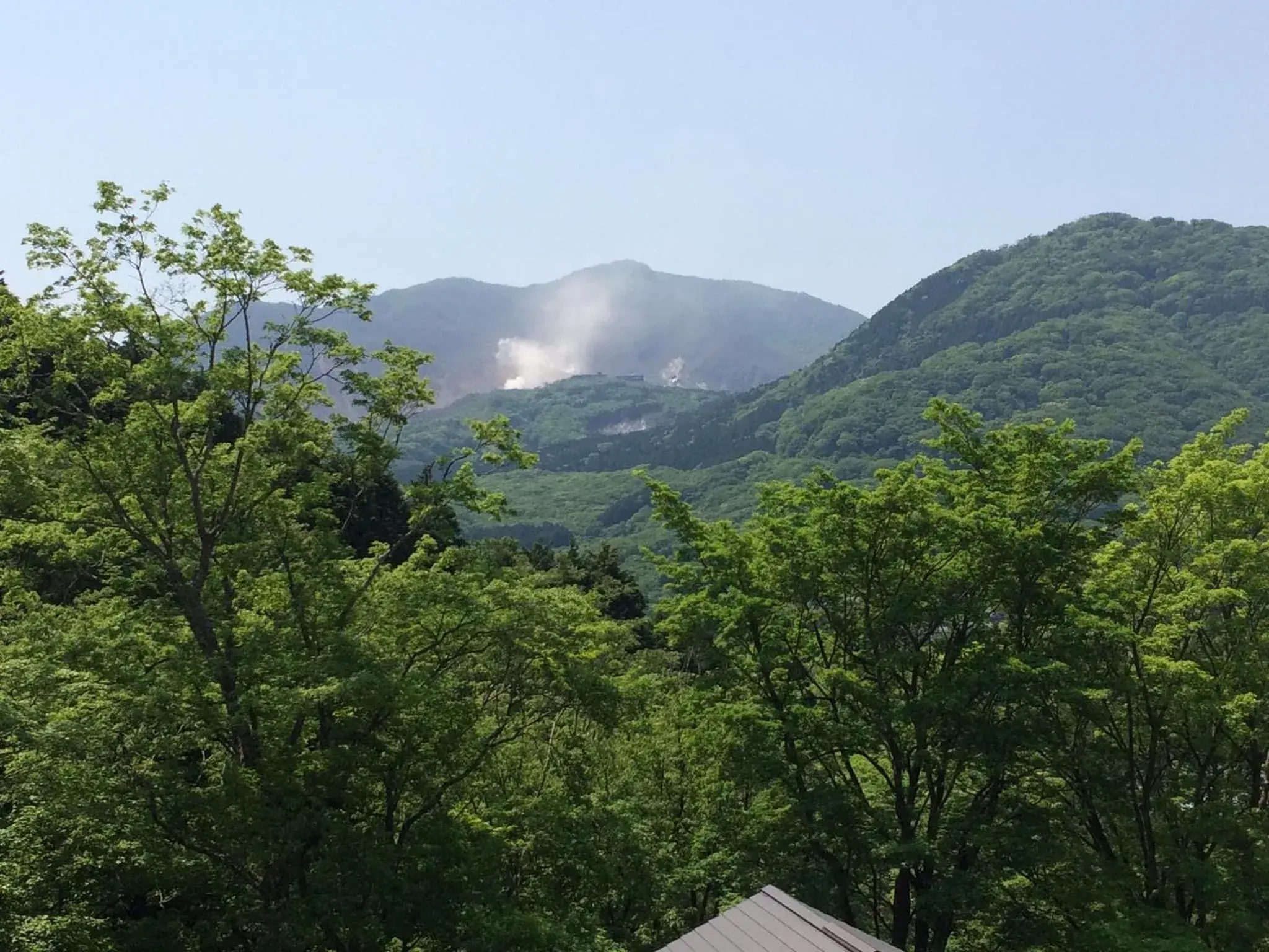 Mountain view in Hakone Fura Mountain view in Hakone Fura