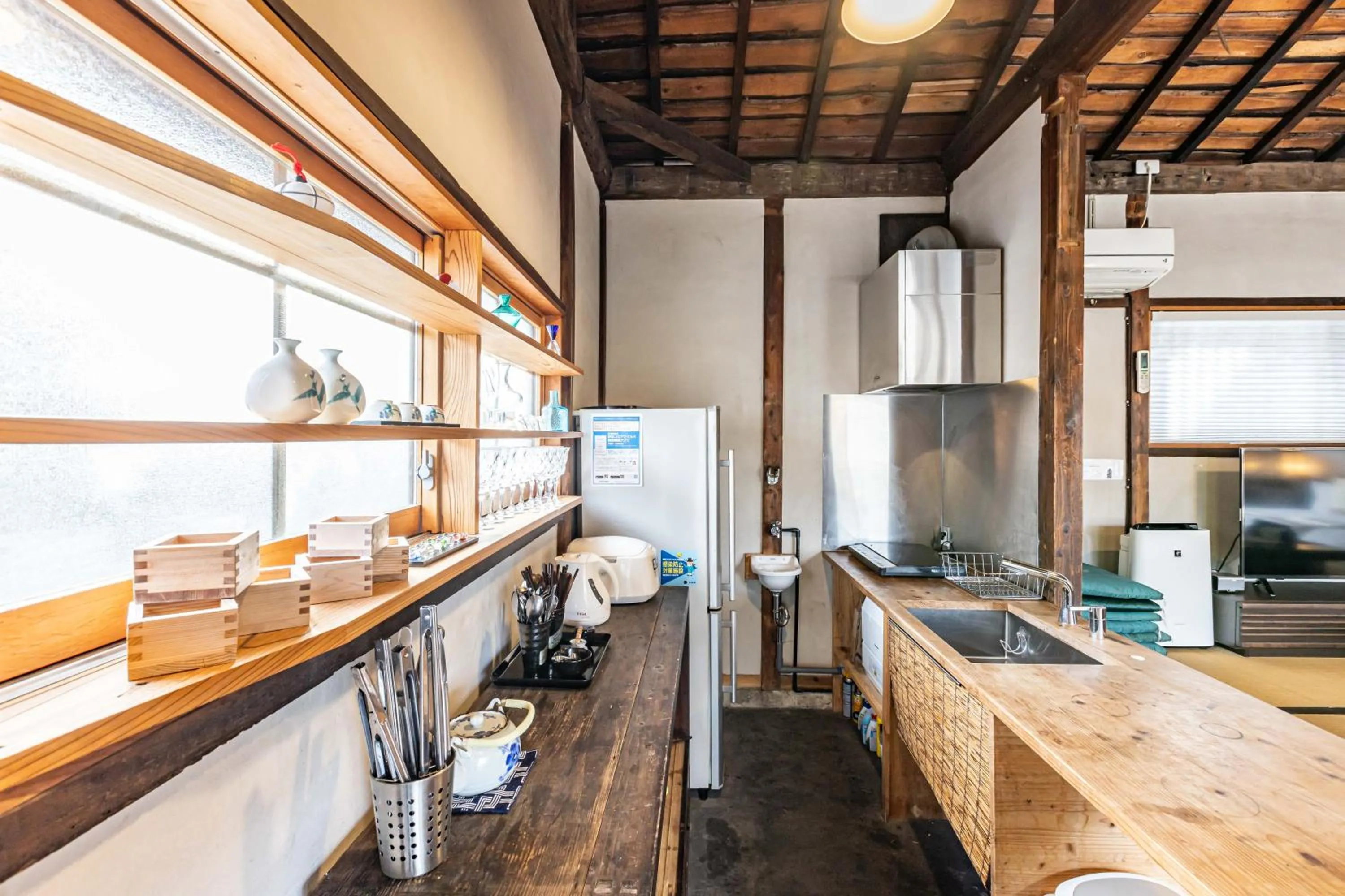 Kitchen or kitchenette in The temple - Houjuji -