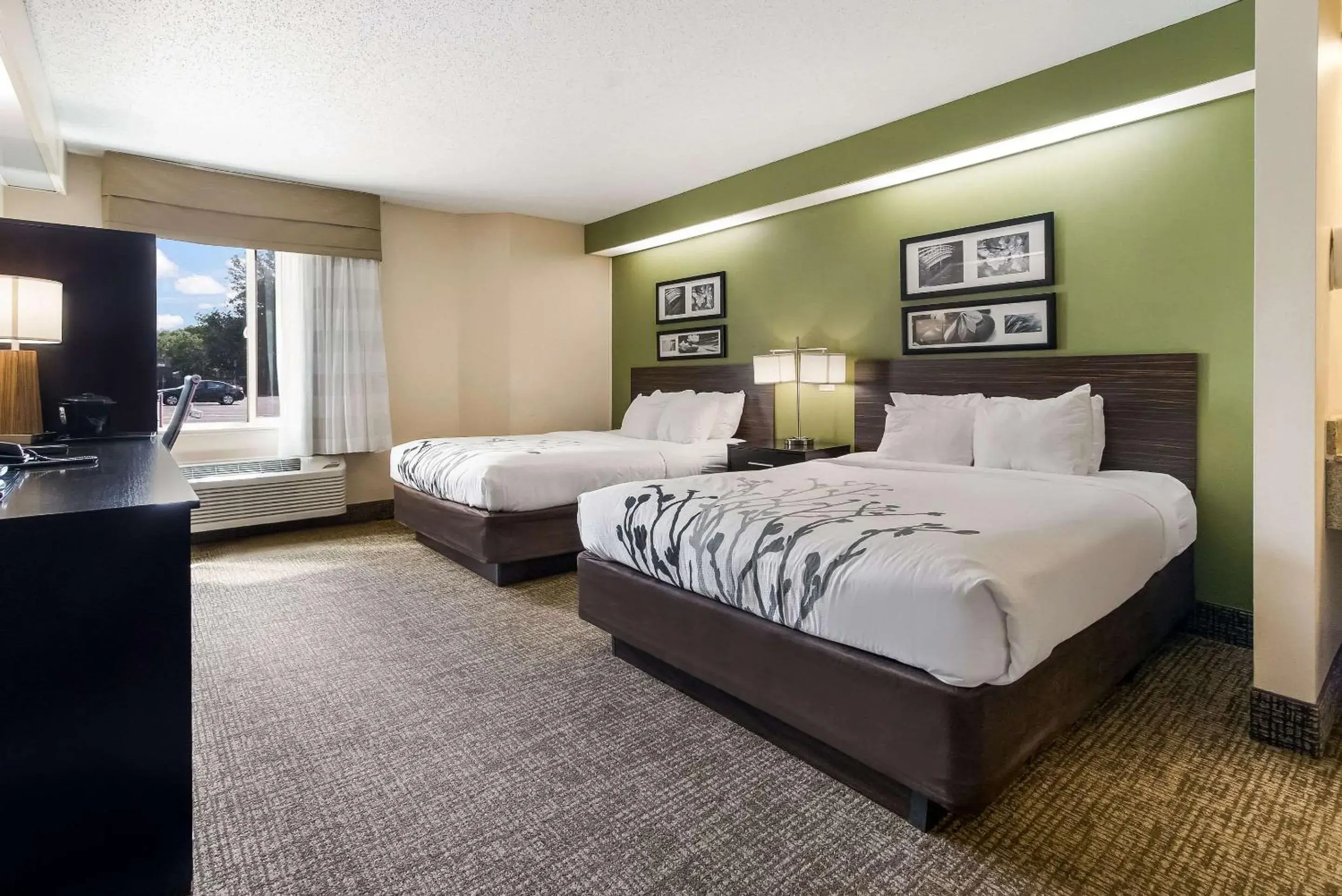 Bedroom, Bed in Sleep Inn Airport Sioux Falls