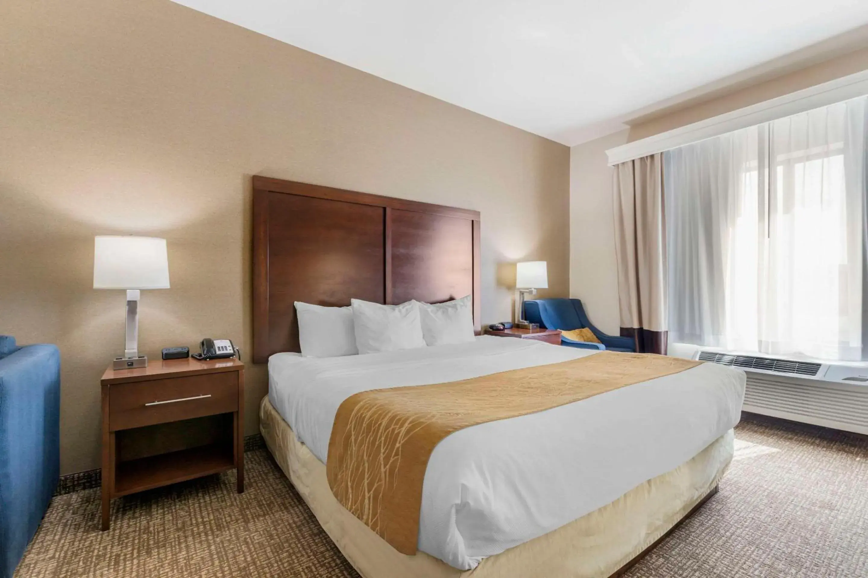 Bedroom, Bed in Comfort Inn & Suites Mitchell I-90 Bedroom, Bed in Comfort Inn & Suites Mitchell I-90