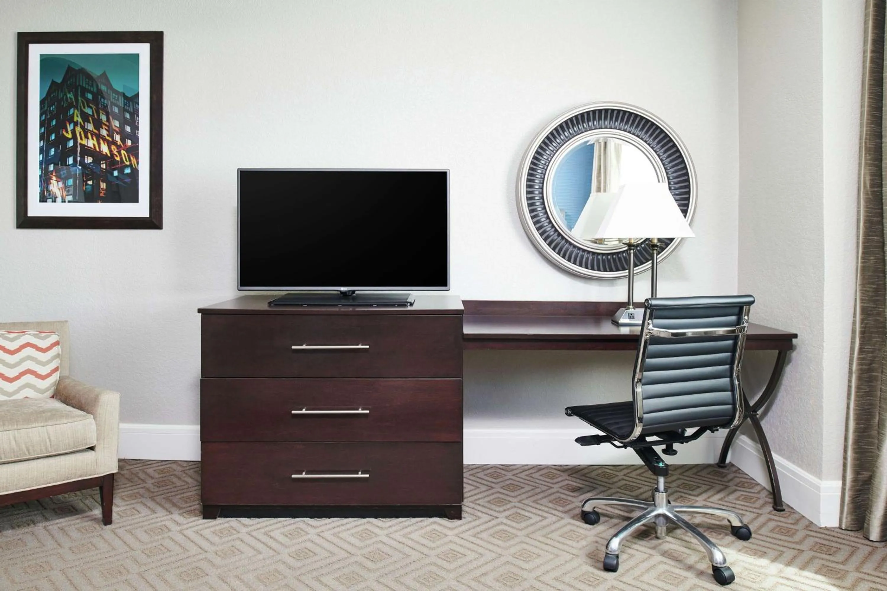 Bedroom in Hotel Alex Johnson Rapid City, Curio Collection by Hilton
