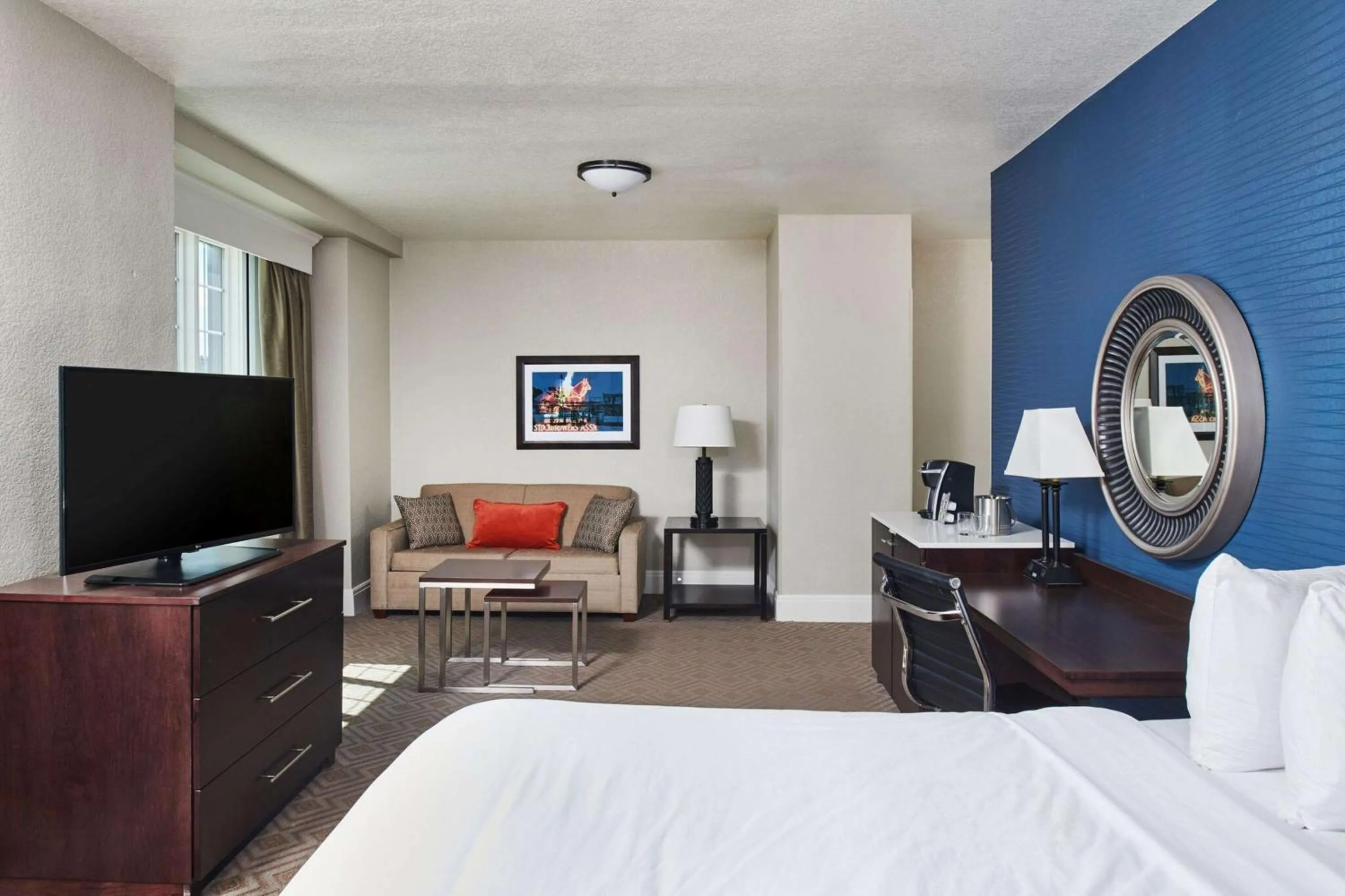 Bedroom, Bed in Hotel Alex Johnson Rapid City, Curio Collection by Hilton
