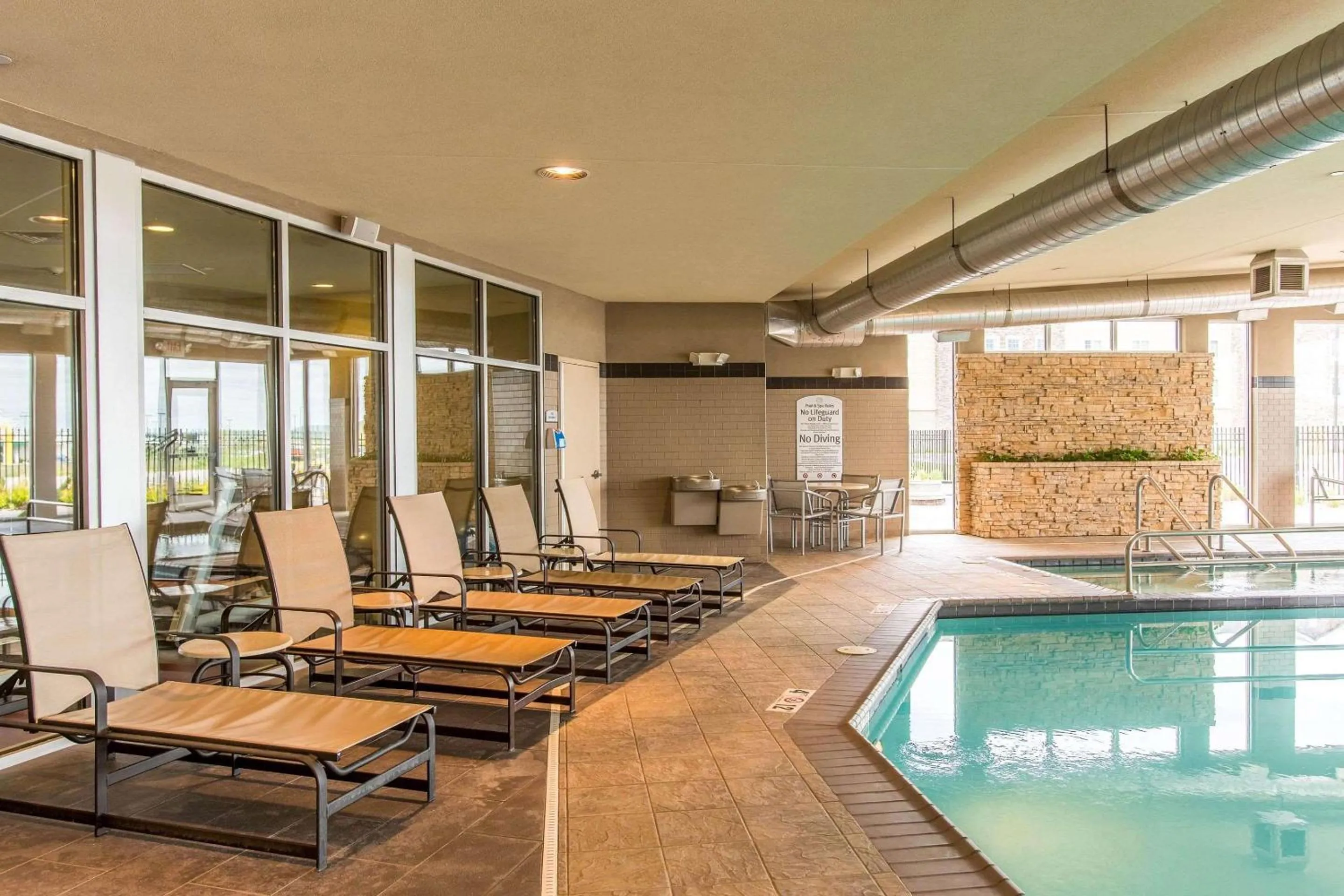 Swimming pool in Cambria Hotel Rapid City near Mount Rushmore