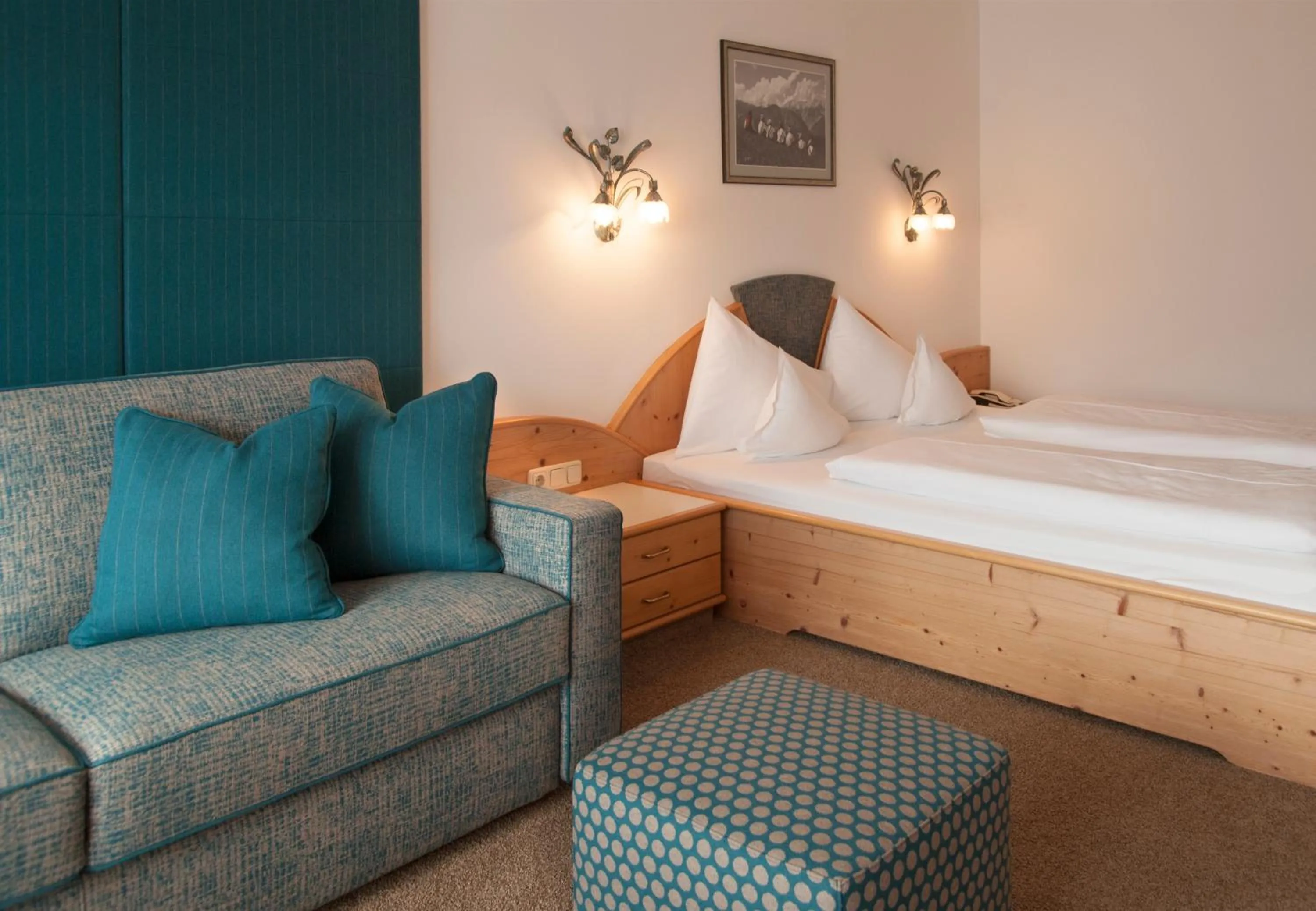 Bed in Landgasthof Bogner by SMK Event und Gastro