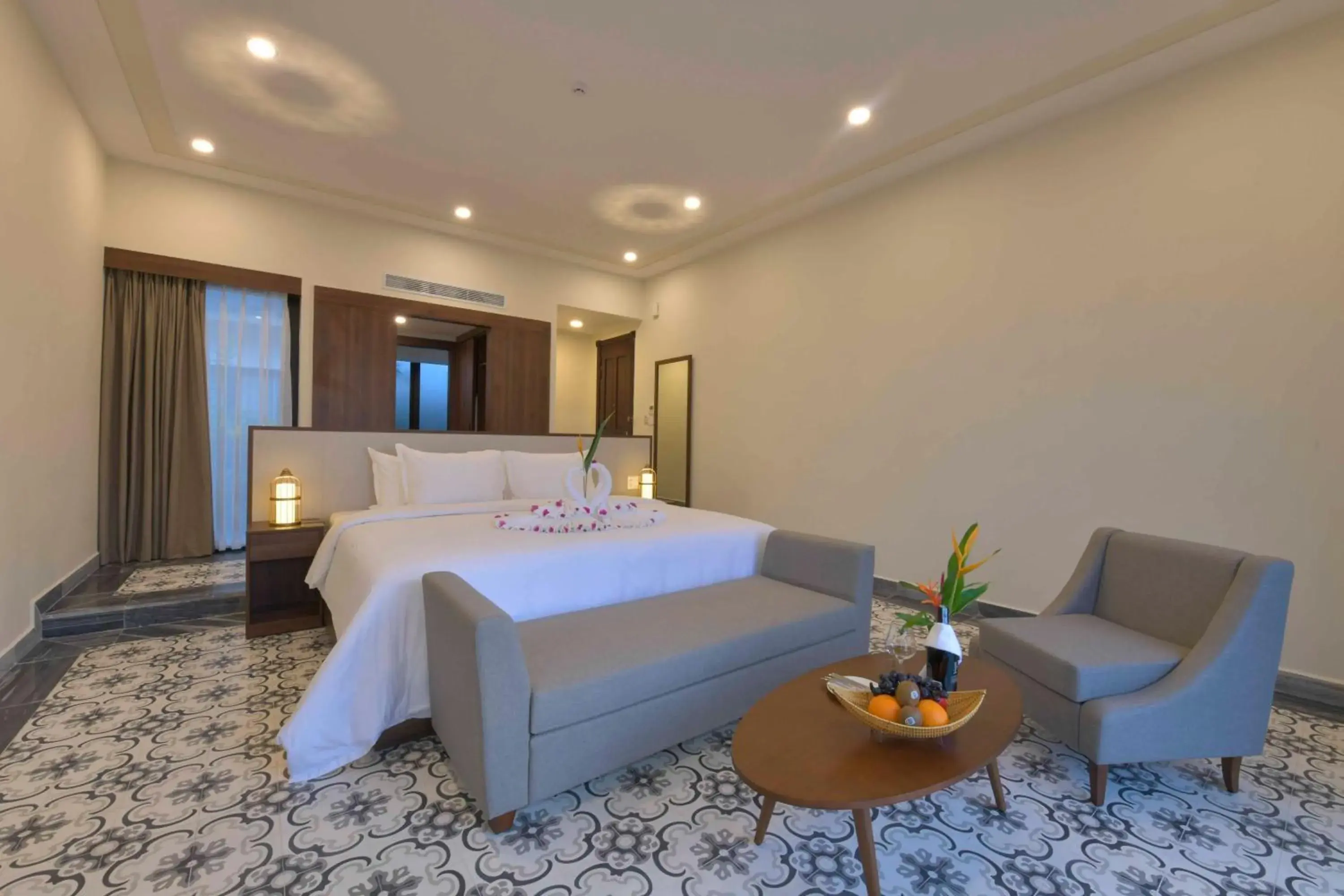 Bed in CocoLand Thu Xa Ancient Town Resort Bed in CocoLand Thu Xa Ancient Town Resort