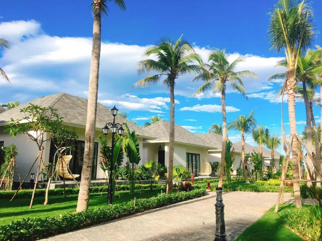 Garden in CocoLand Thu Xa Ancient Town Resort