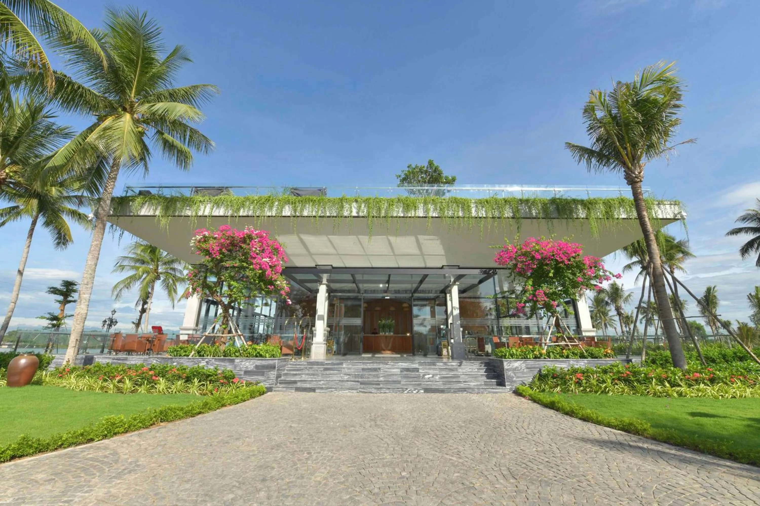 Property building in CocoLand Thu Xa Ancient Town Resort