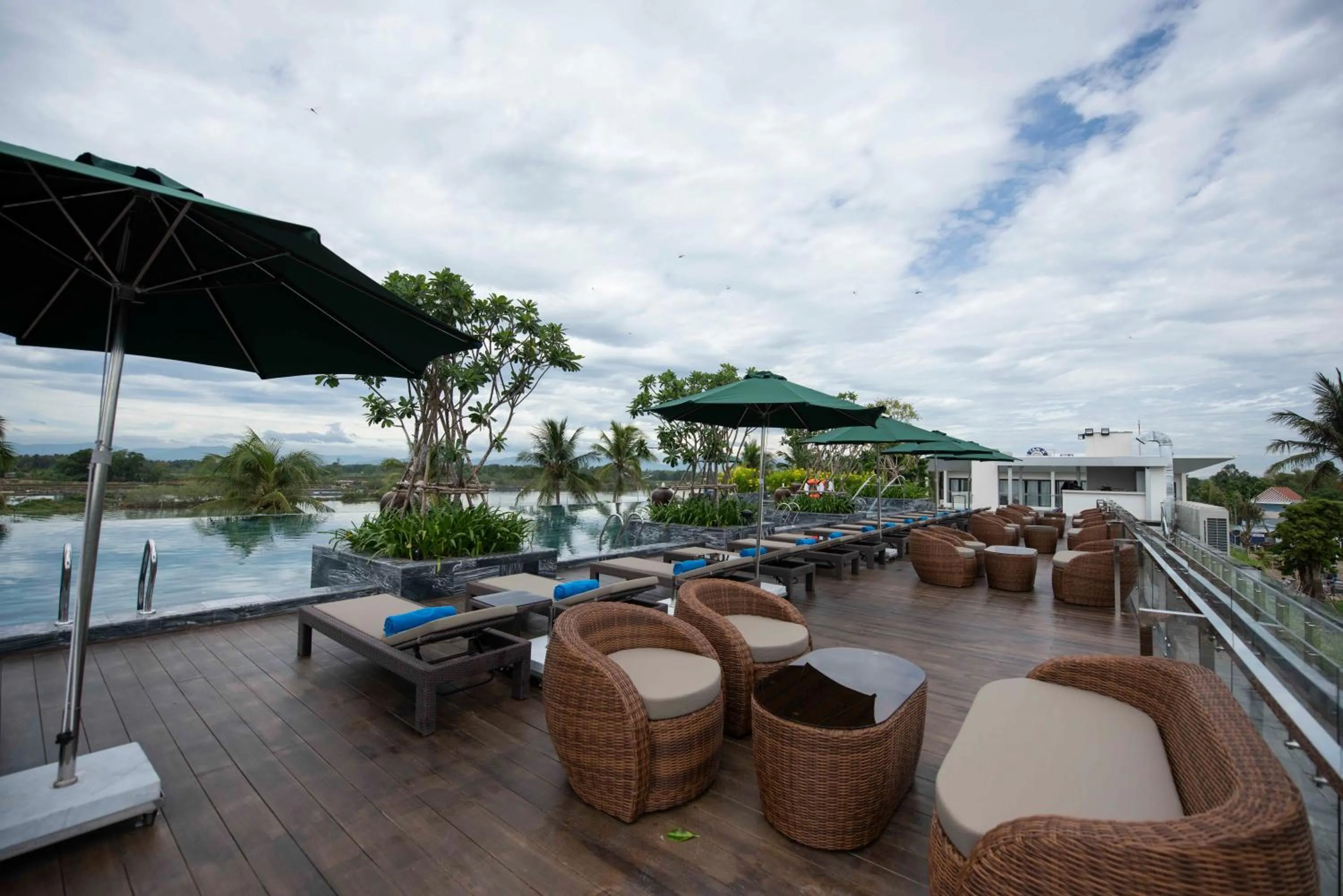 View (from property/room) in CocoLand Thu Xa Ancient Town Resort