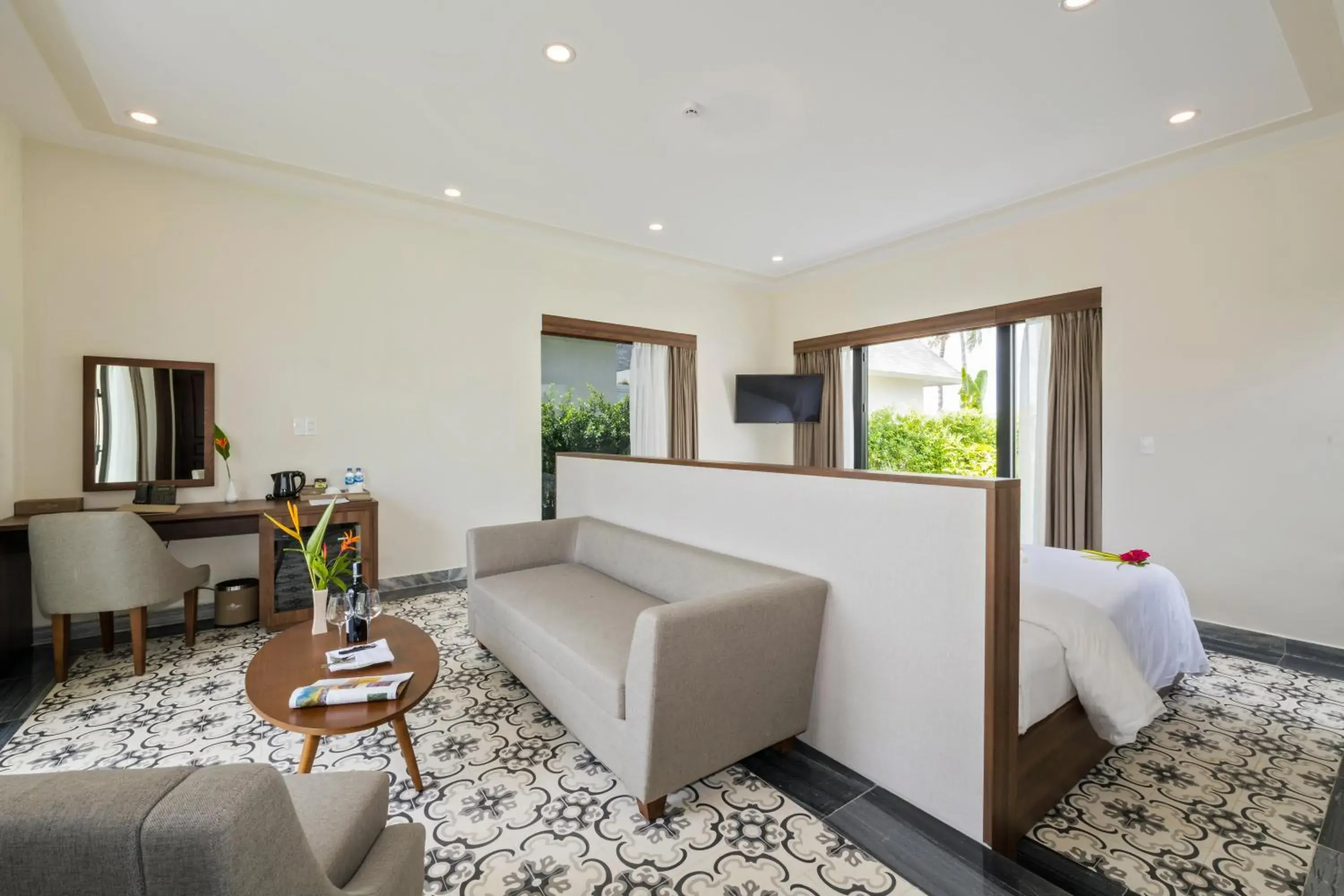 Bed in CocoLand Thu Xa Ancient Town Resort Bed in CocoLand Thu Xa Ancient Town Resort