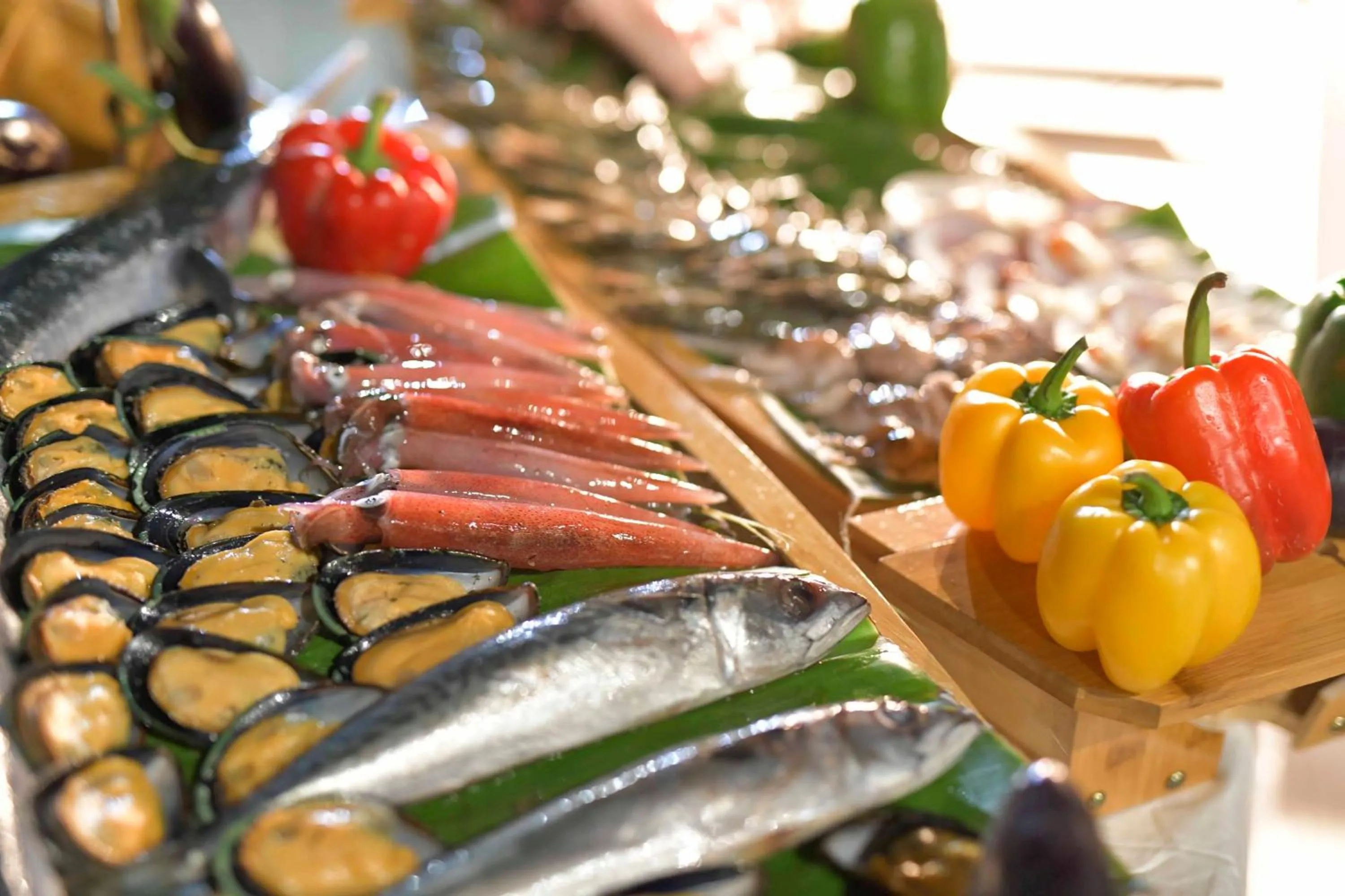 BBQ facilities in CocoLand Thu Xa Ancient Town Resort