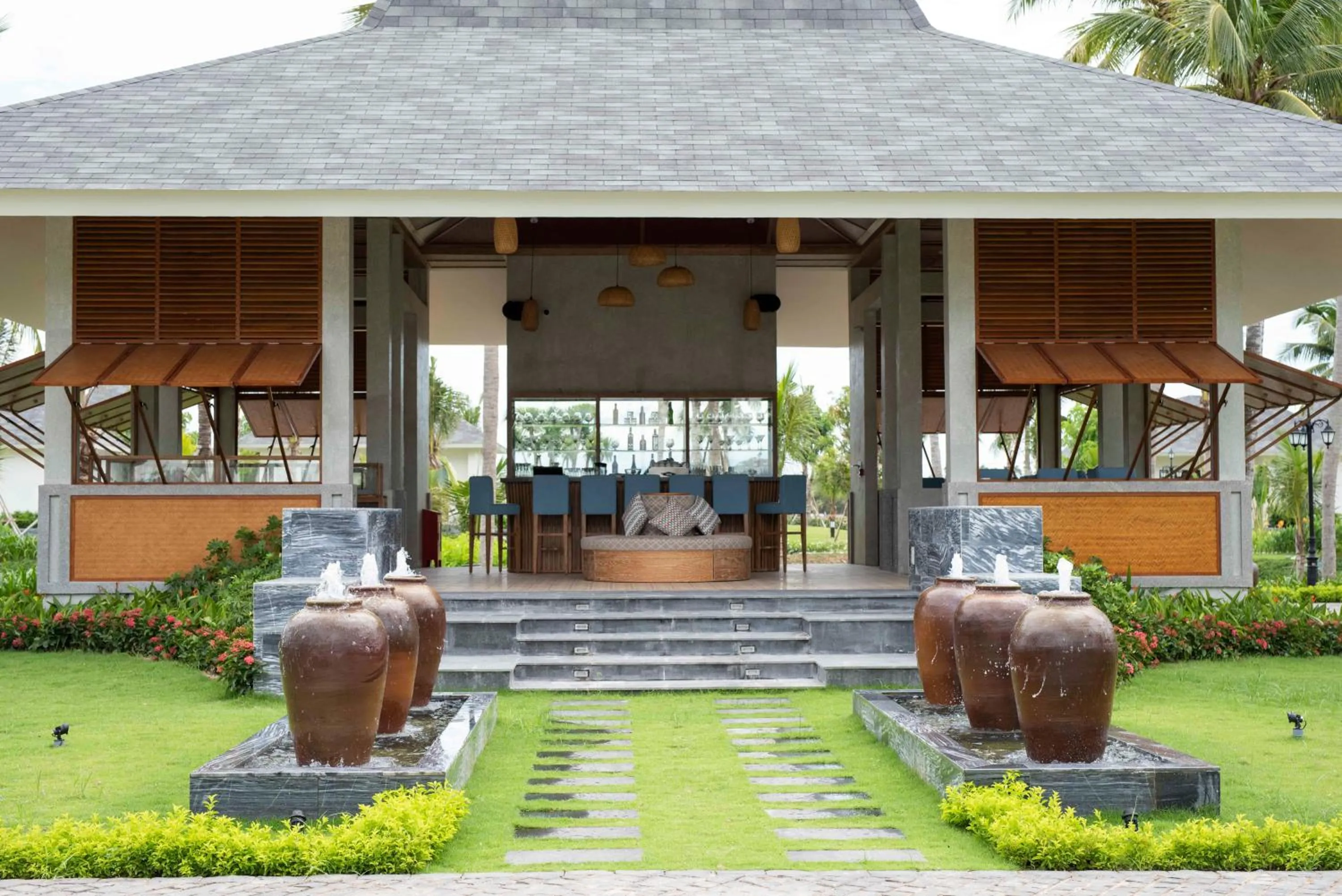 Patio in CocoLand Thu Xa Ancient Town Resort