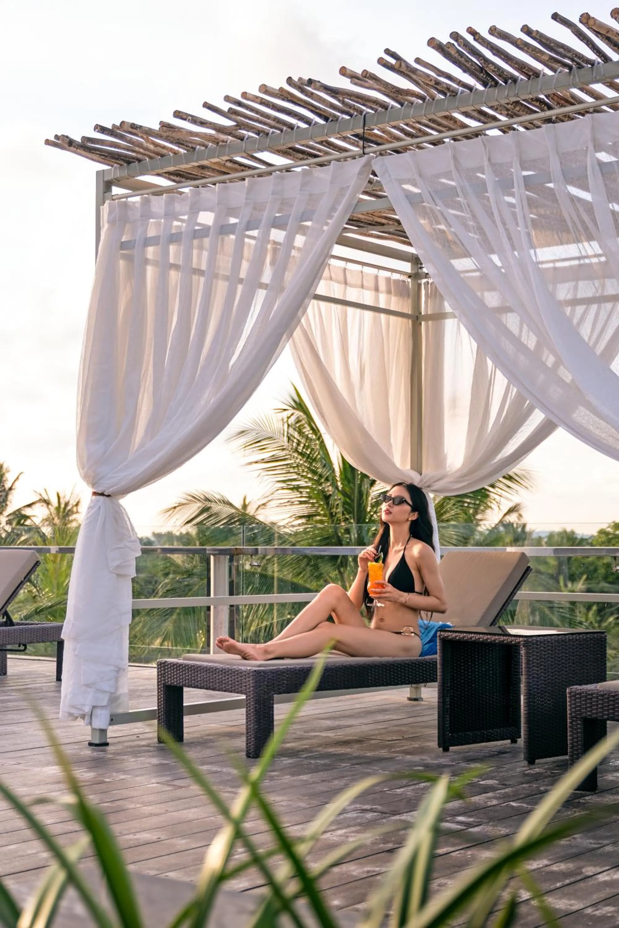 People in CocoLand Thu Xa Ancient Town Resort