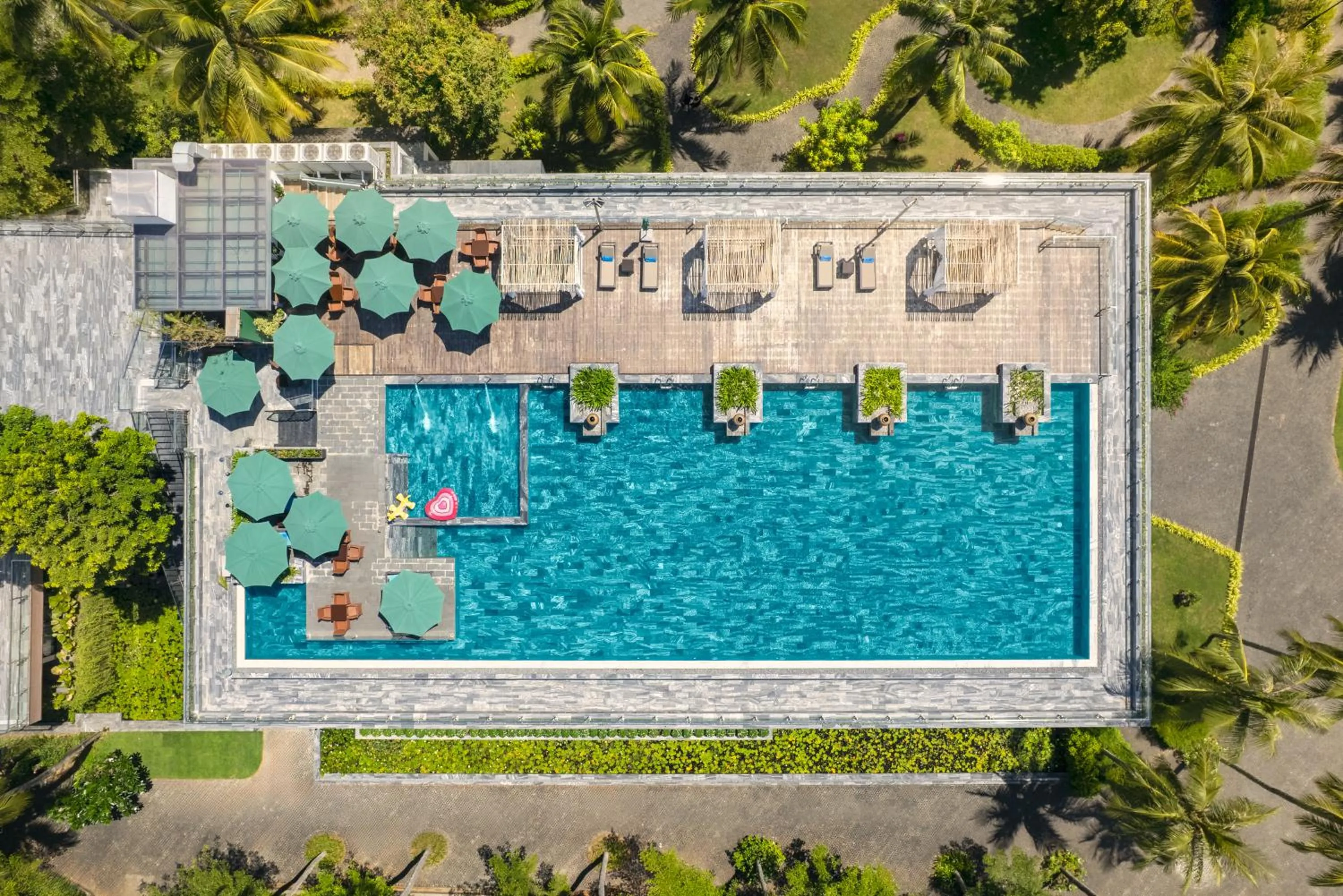 Natural landscape in CocoLand Thu Xa Ancient Town Resort