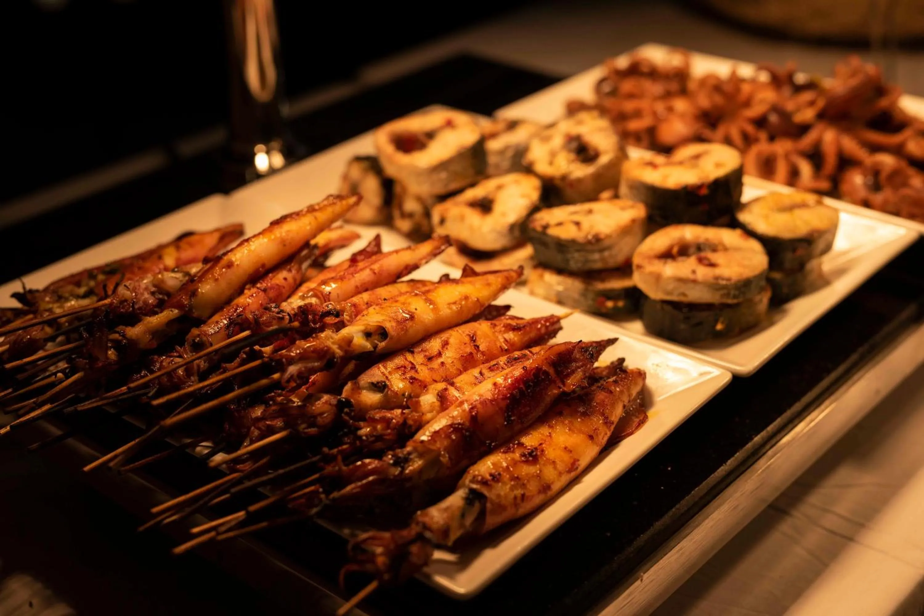 BBQ facilities in CocoLand Thu Xa Ancient Town Resort