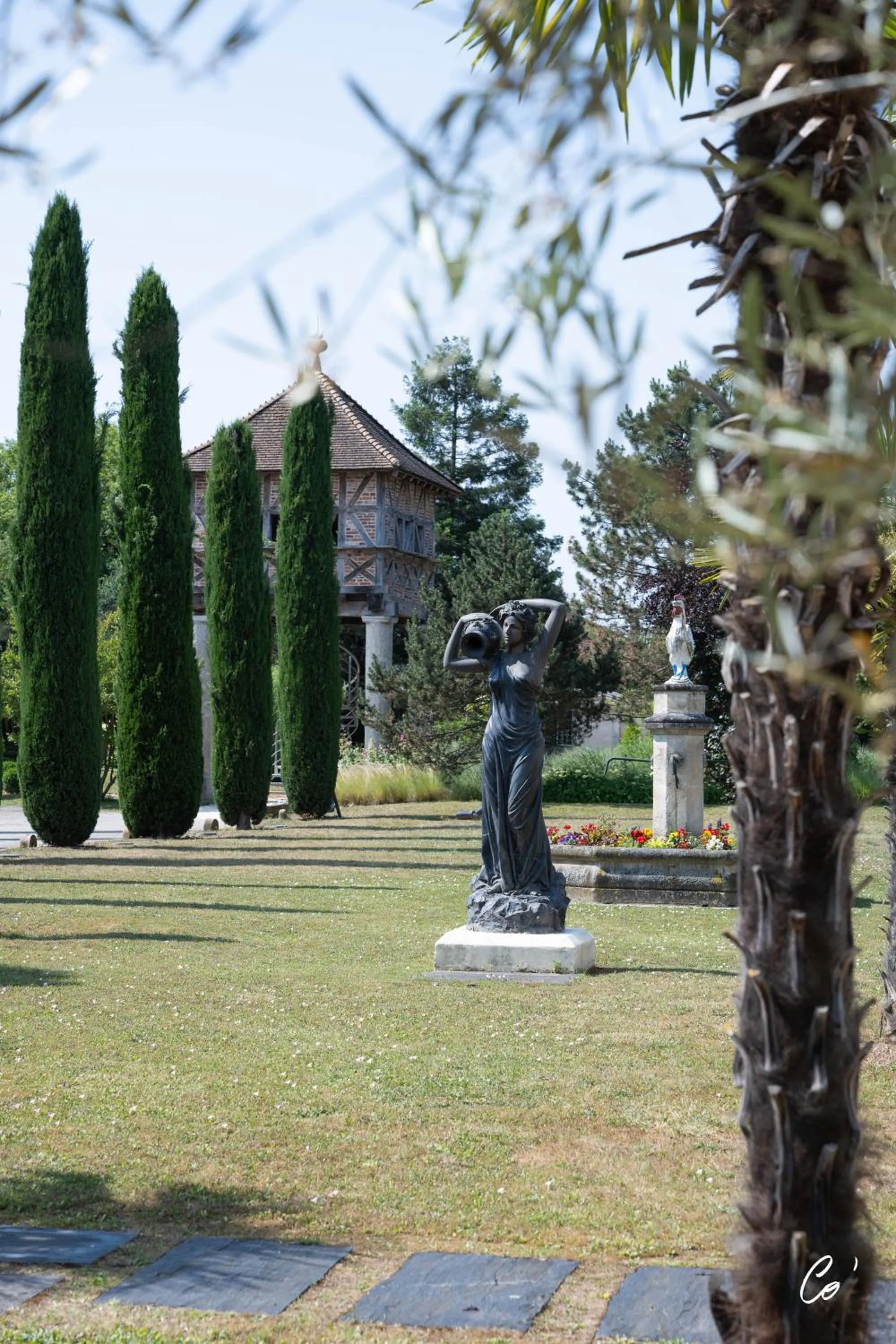 Garden in Georges Blanc Parc & Spa