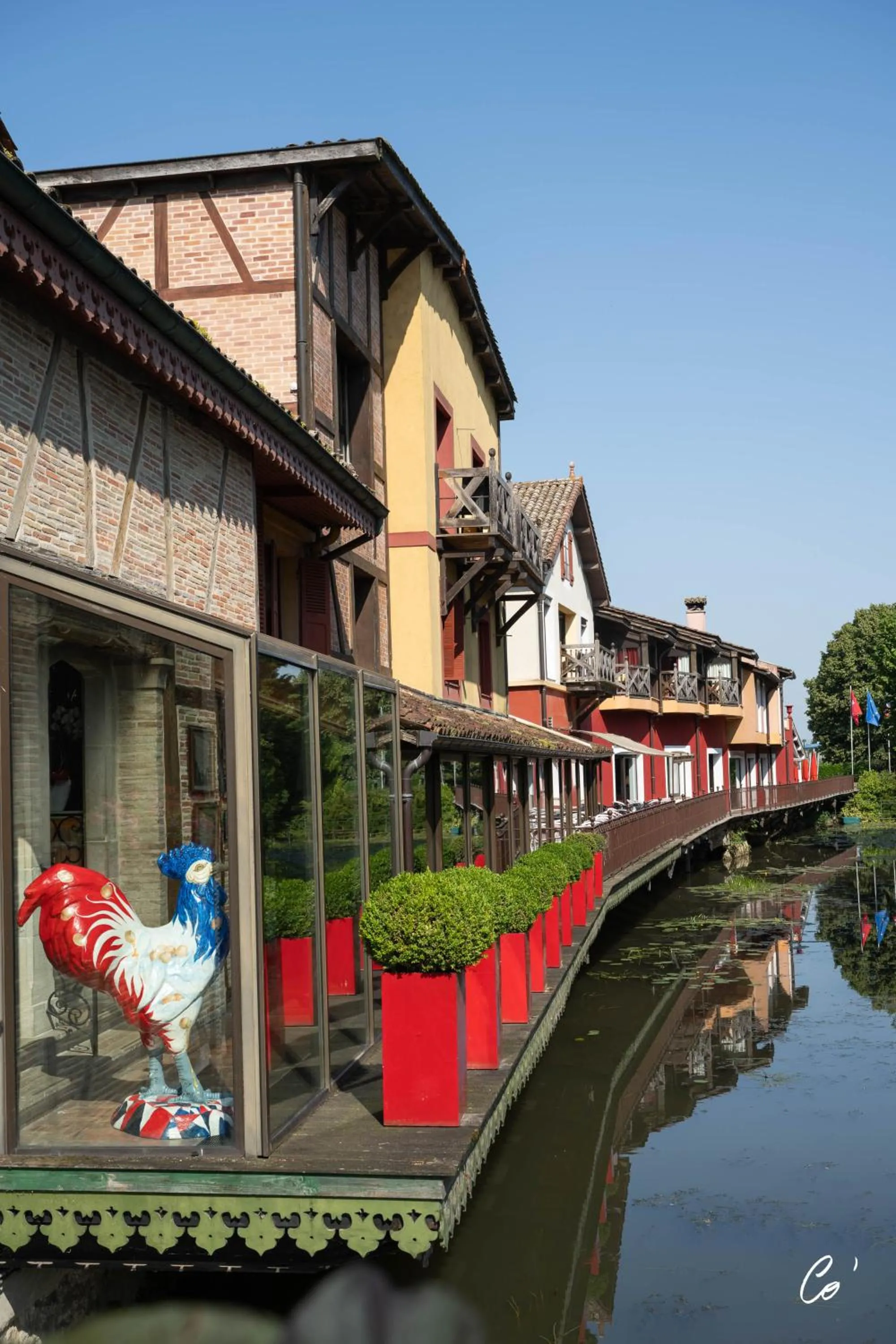 Property building in Georges Blanc Parc & Spa