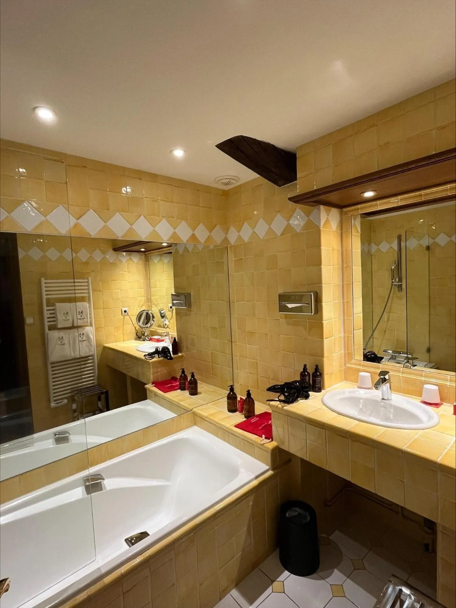 Bathroom in Georges Blanc Parc & Spa