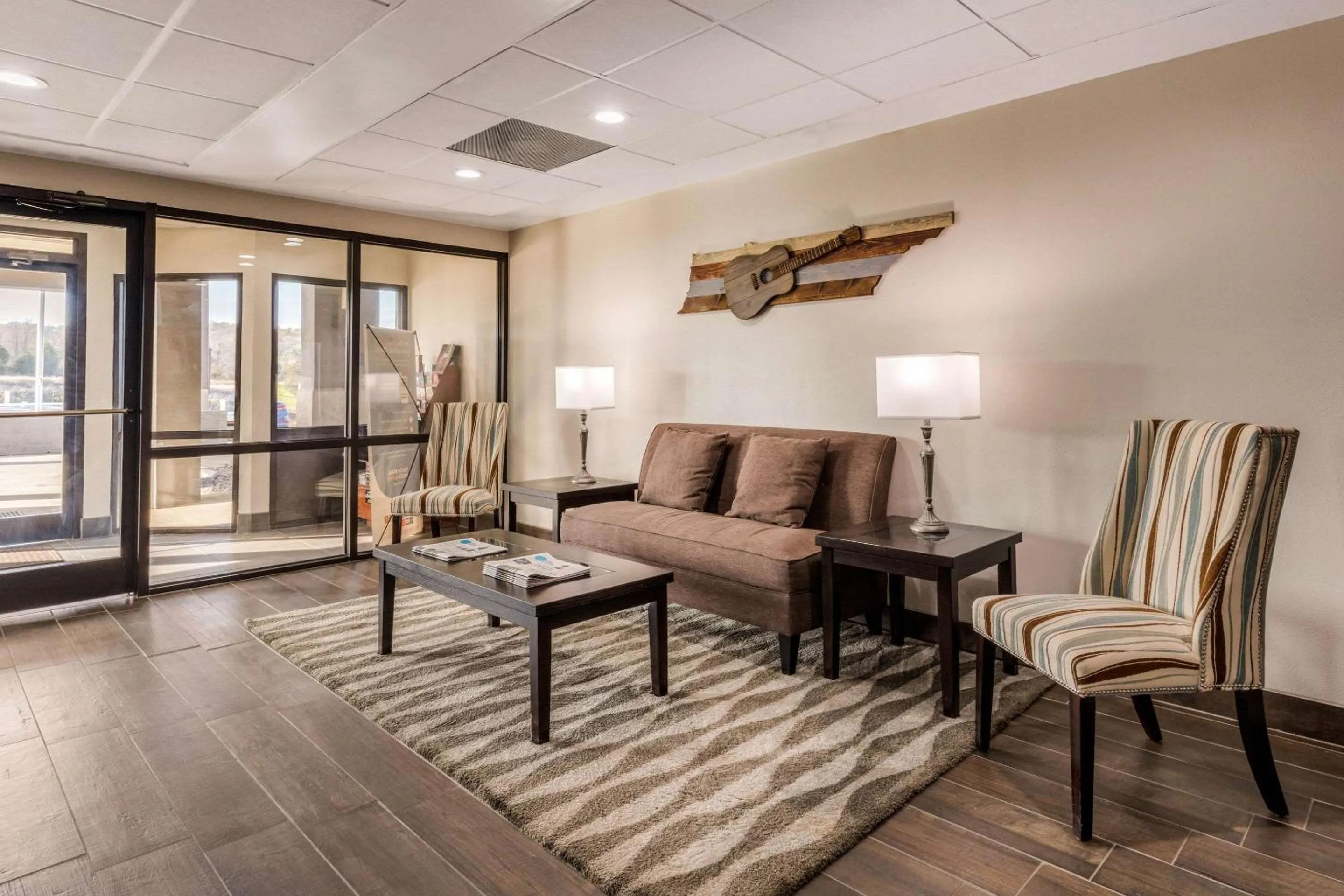 Lobby or reception in Quality Inn