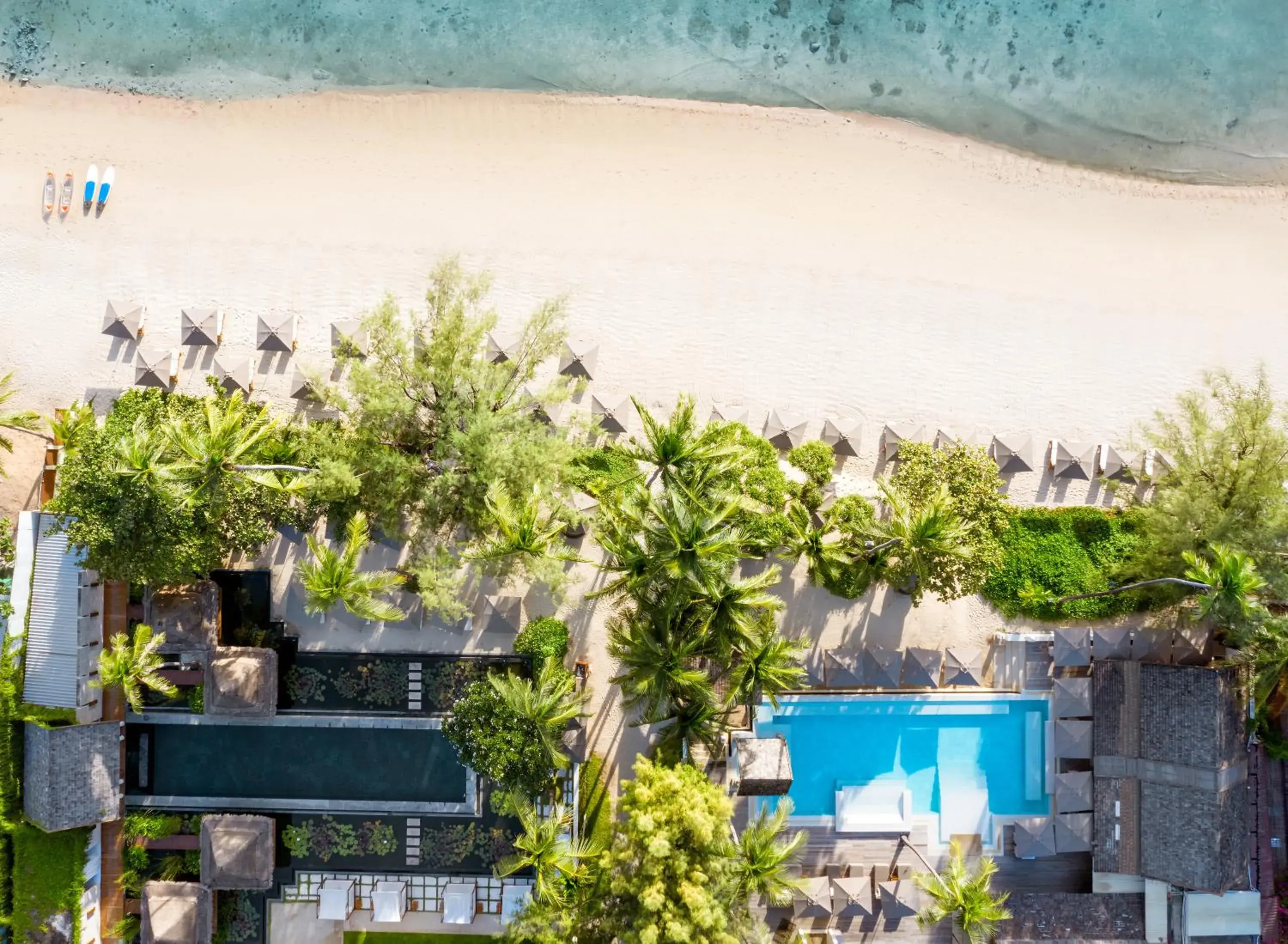Bird's eye view in SALA Samui Choengmon Beach Resort Bird's eye view in SALA Samui Choengmon Beach Resort