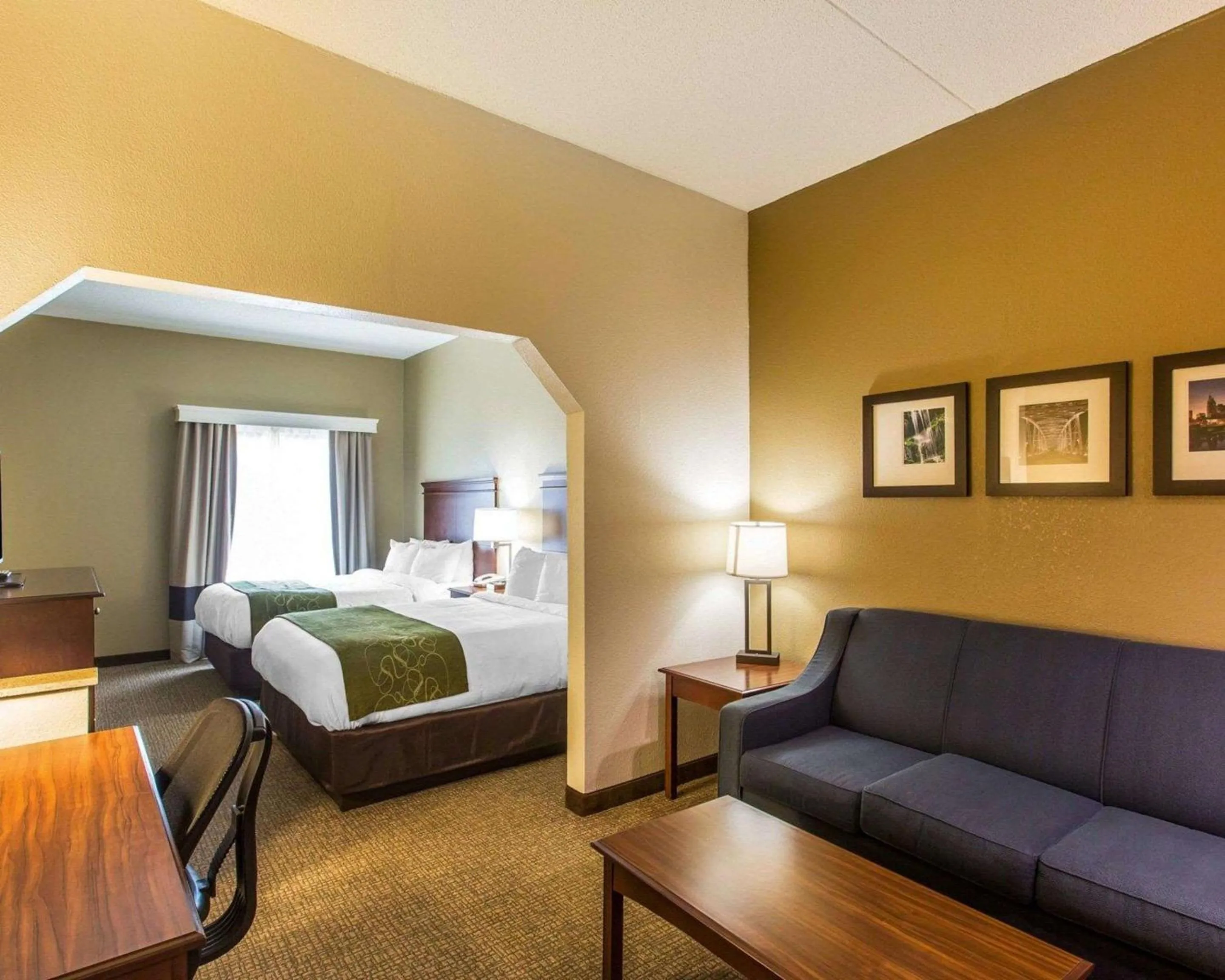 Bedroom, Bed in Comfort Suites Cookeville
