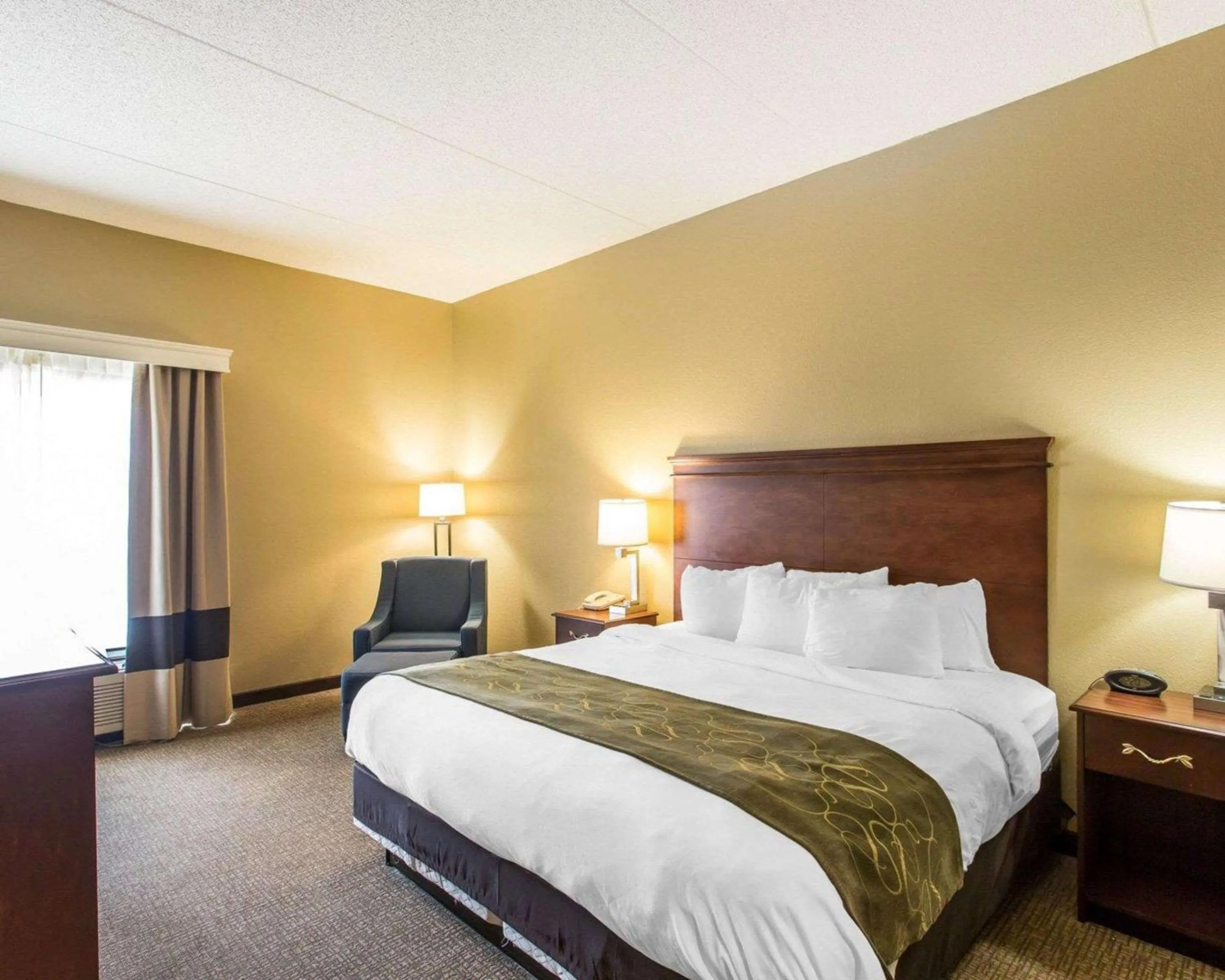 Bedroom, Bed in Comfort Suites Cookeville
