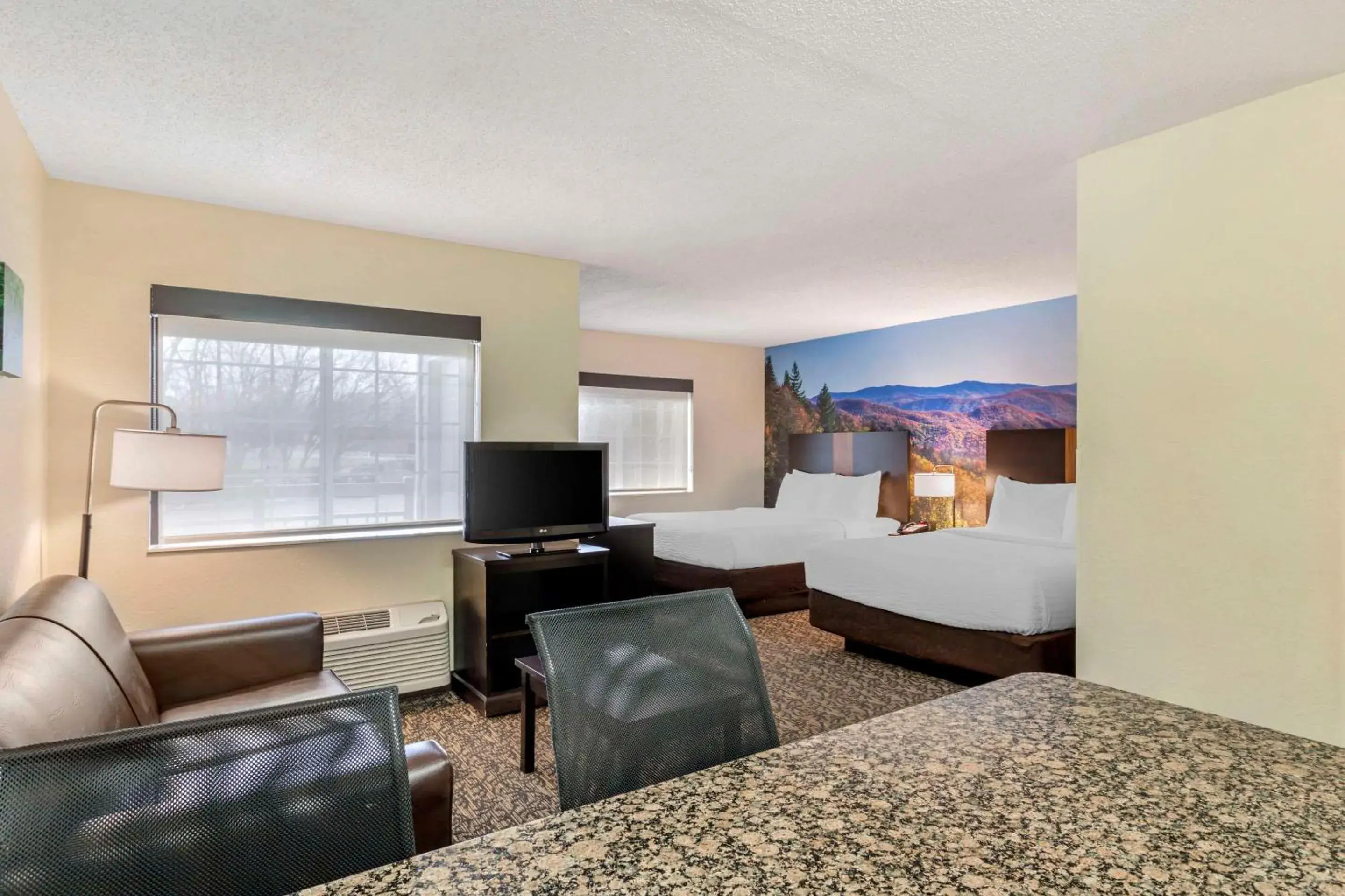 Bedroom, Bed in LeConte Hotel & Convention Center, an Ascend Collection Hotel Bedroom, Bed in LeConte Hotel & Convention Center, an Ascend Collection Hotel